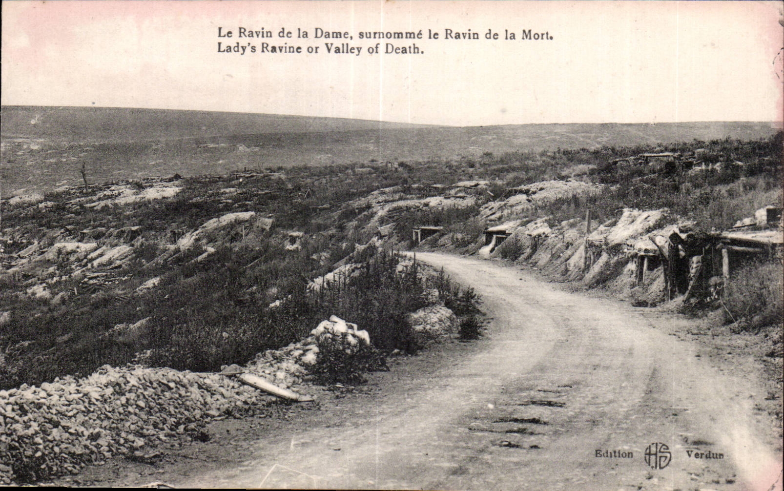 CPA Militaria el barranco de la senora llama el barranco de la muerte