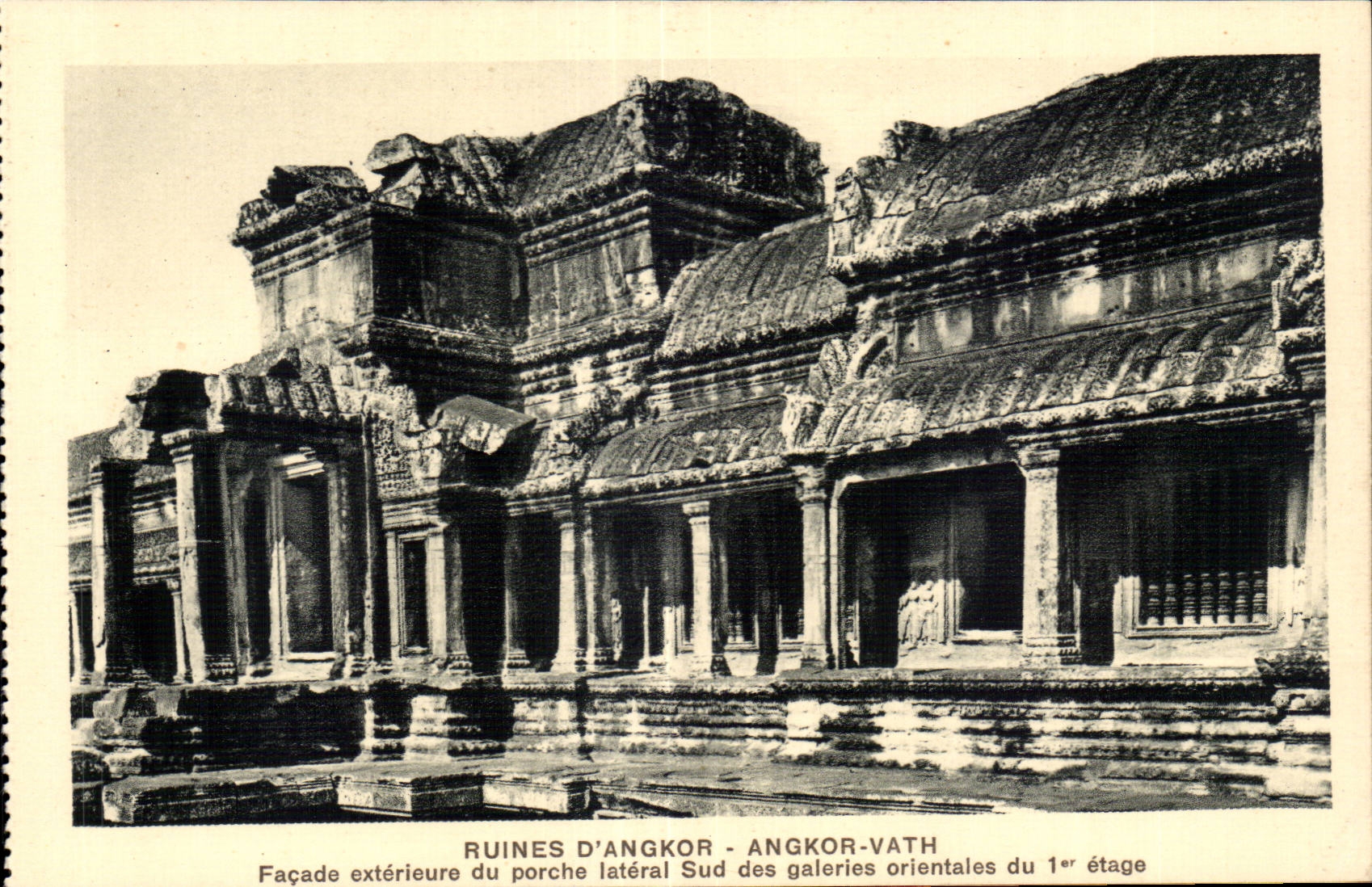 CPA Kampuchea Ruins Angkor Angkor Vath Exterior facade