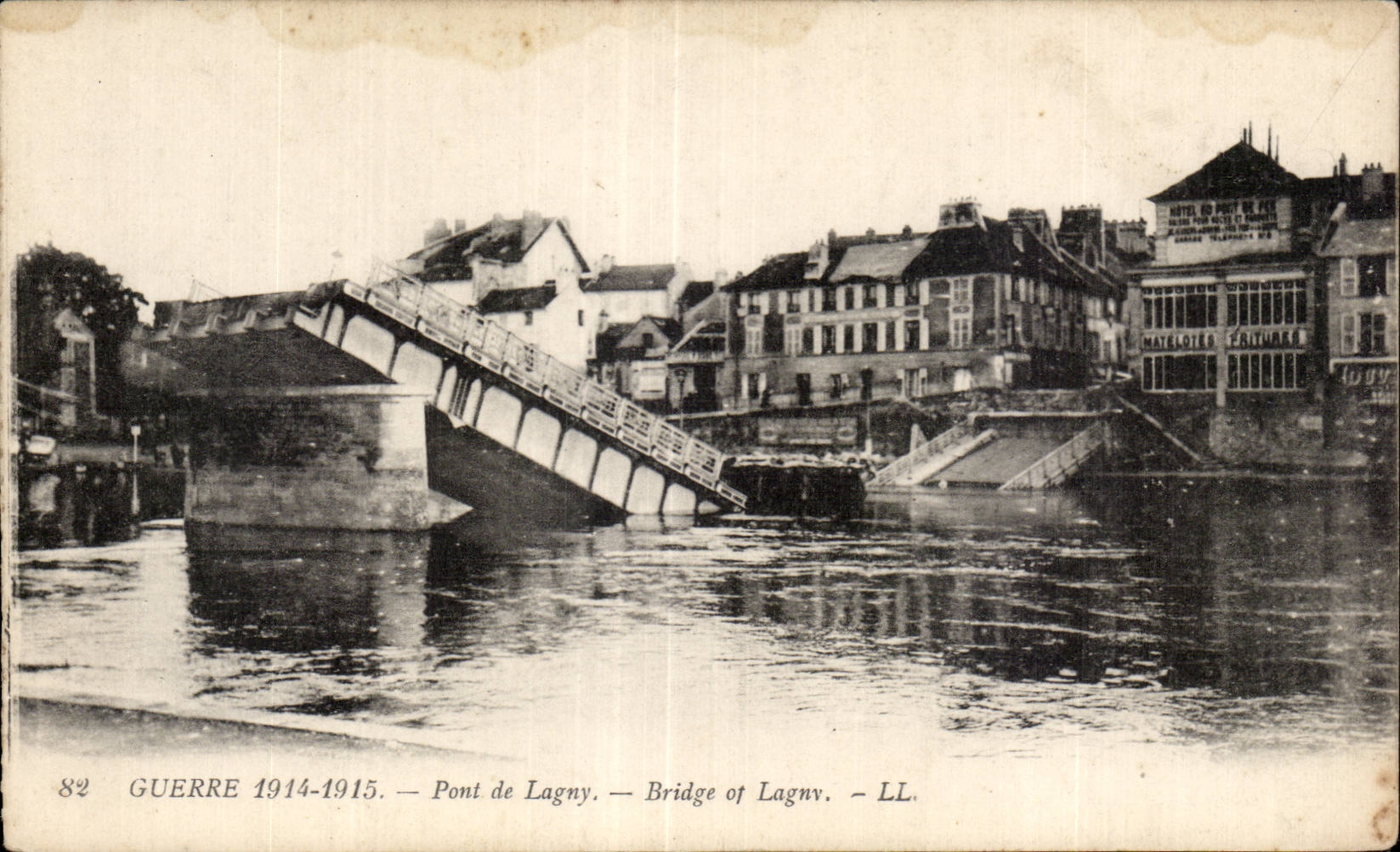 Puente de CPA Militaria de Lagny