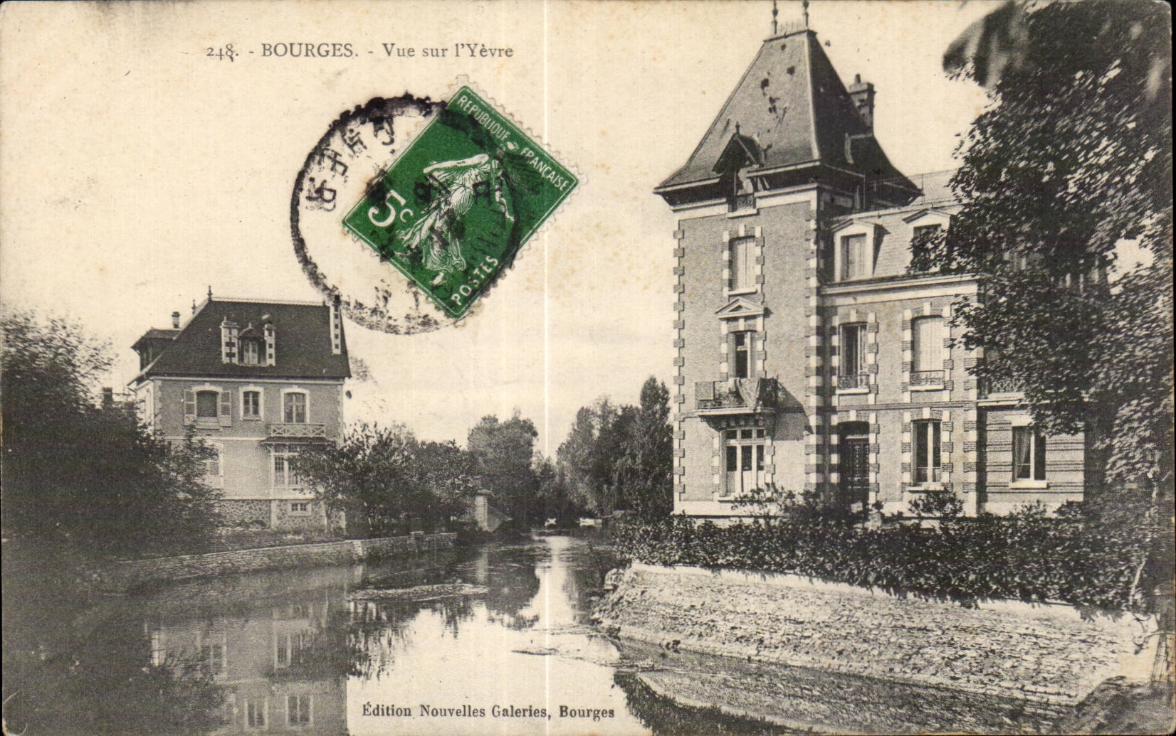 CPA Bourges Seen Yevre