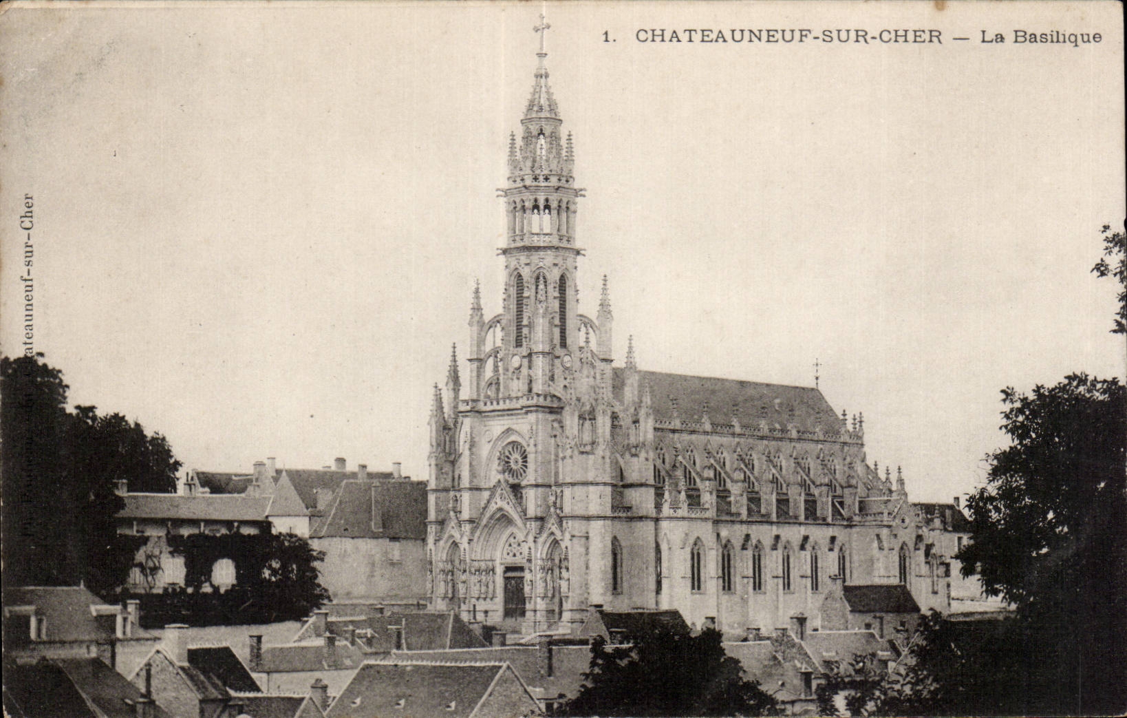 CPA Chateauneuf on Expensive the basilica