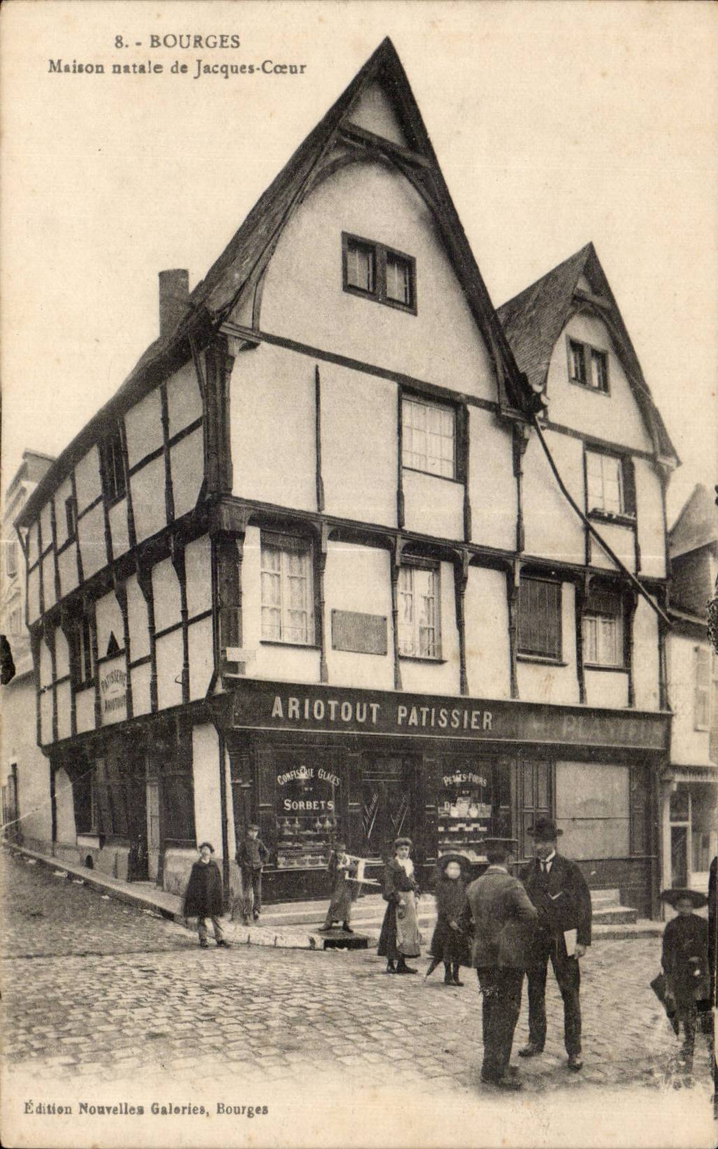 CPA Bourges the palate of Jacques Heart