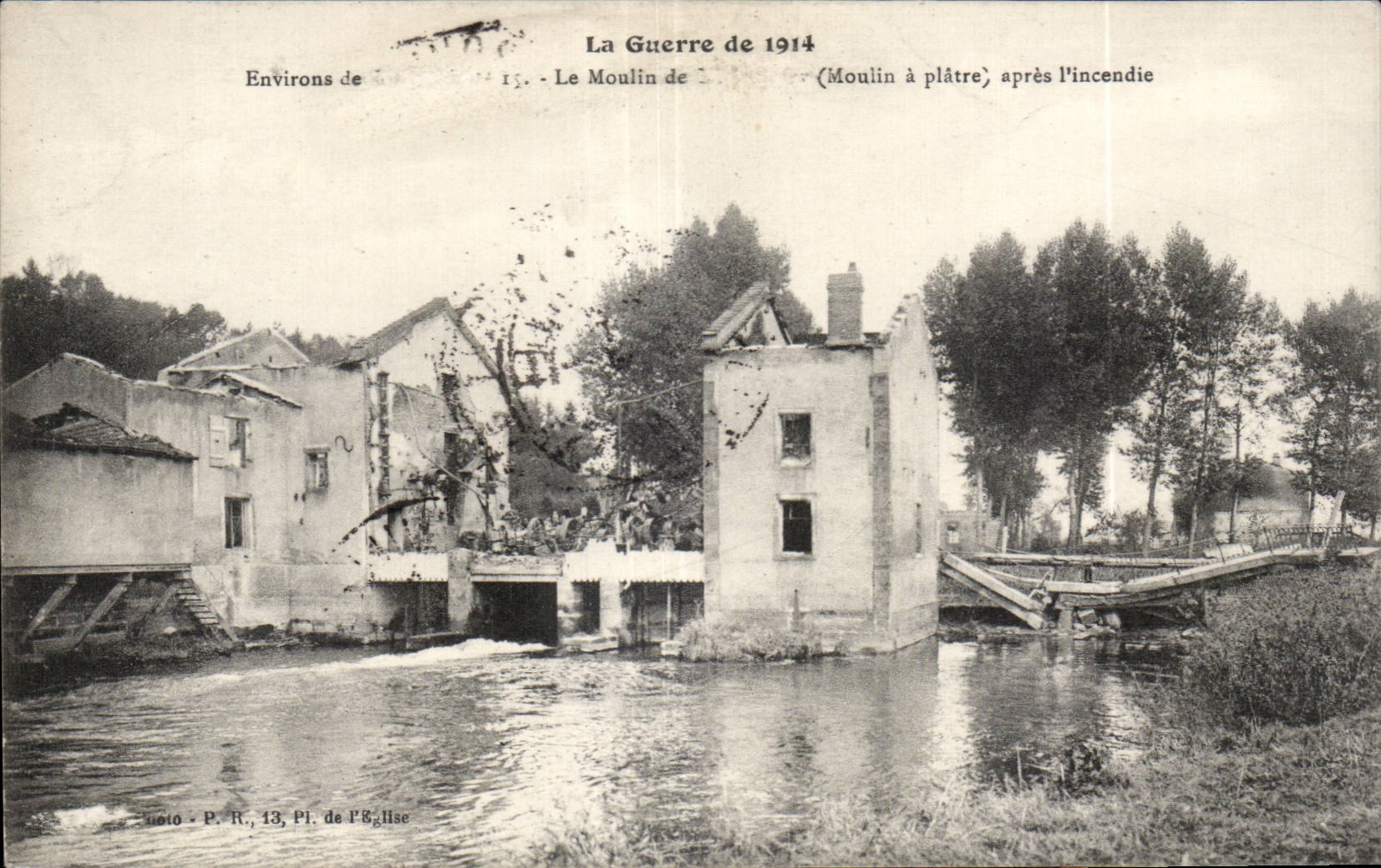 CPA Militaria el molino