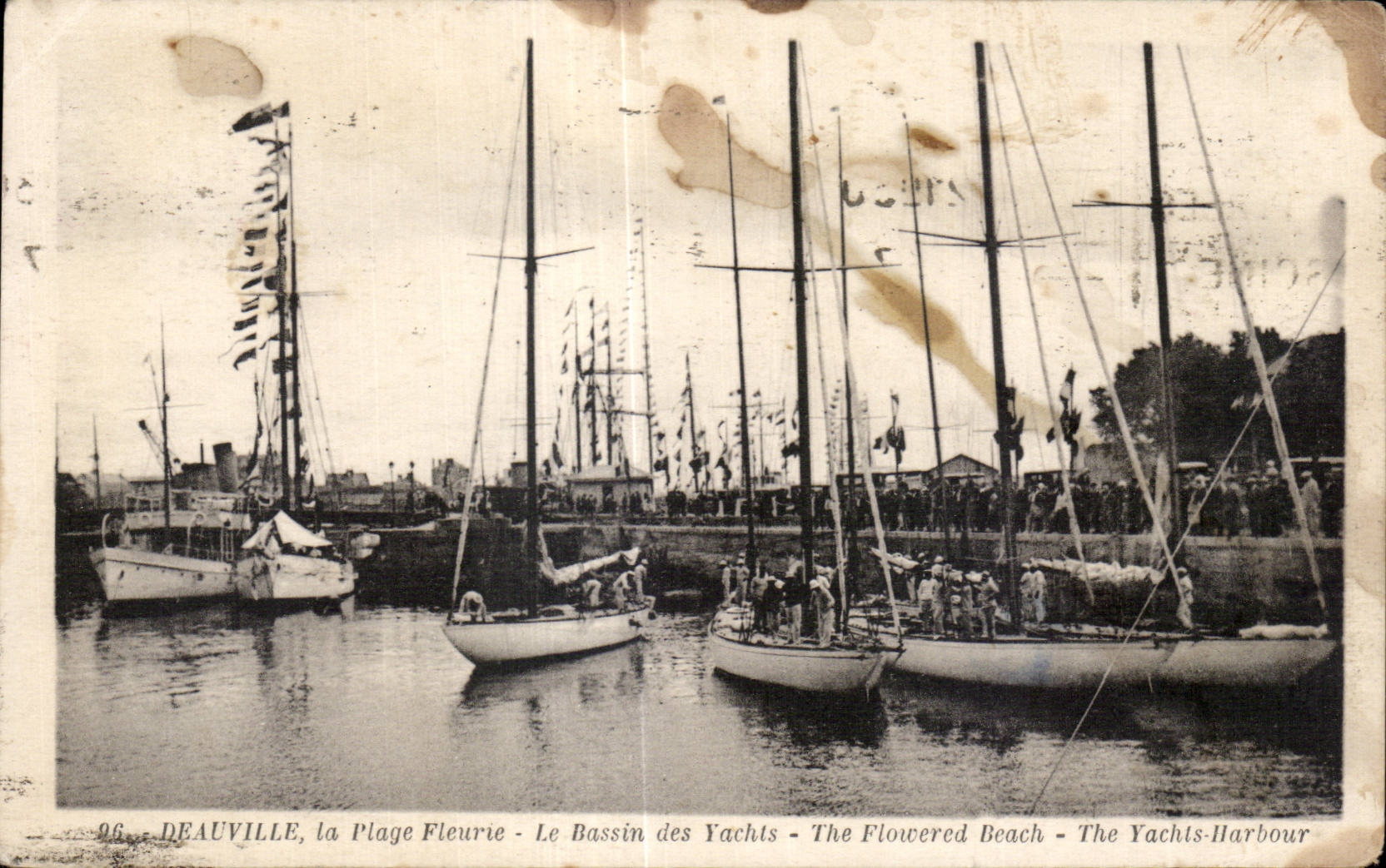 Deauville - the Flowered Beach - the Basin be Yachts CPA