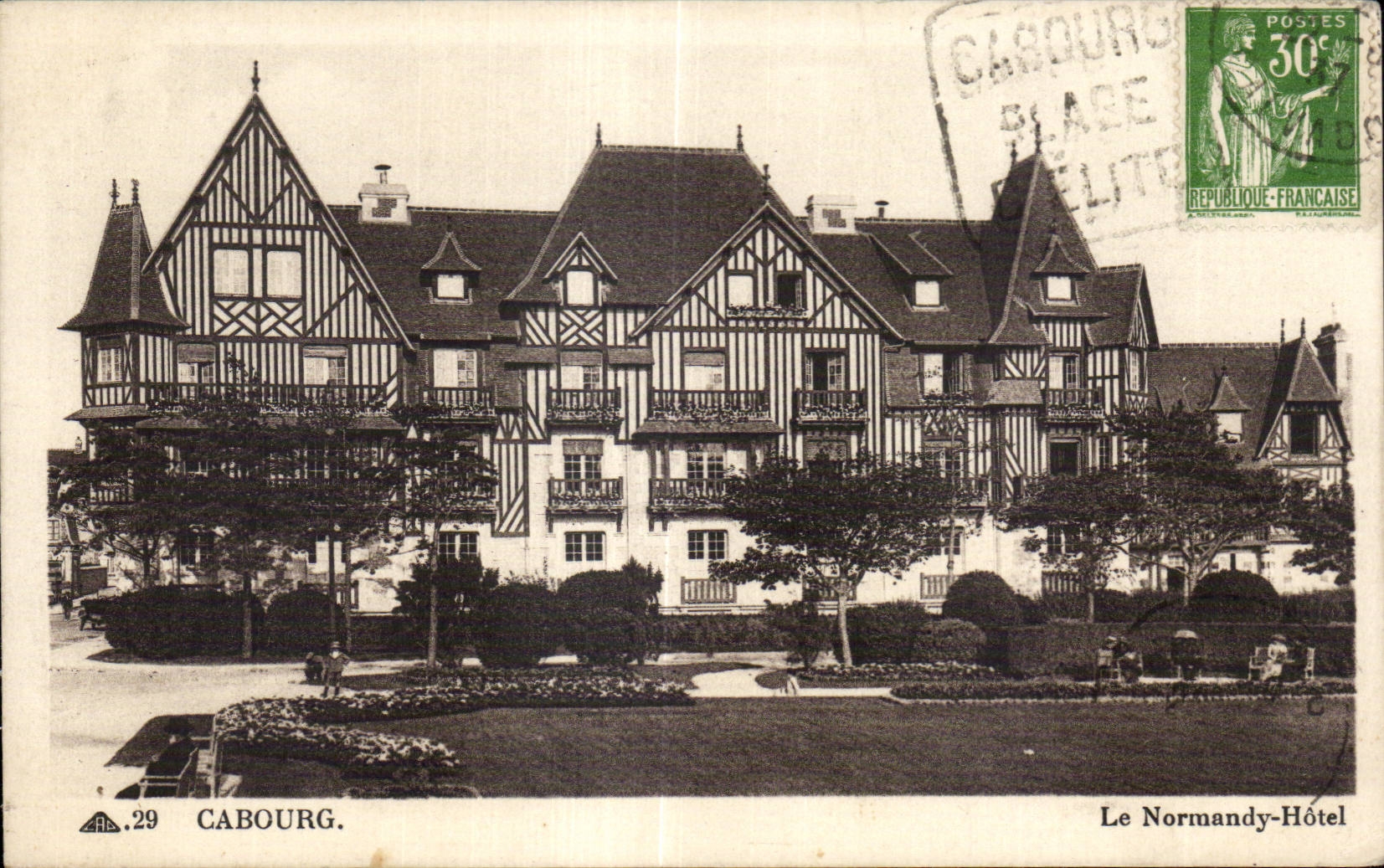 Cabourg - Le Normandy Hotel - CPA