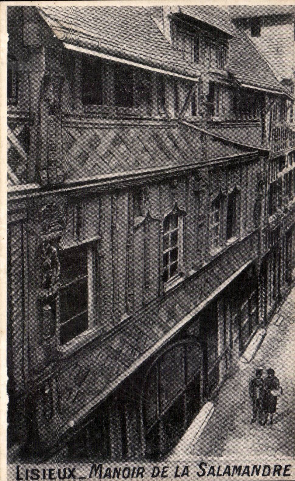 Lisieux - La Maison Salamandre - CPA