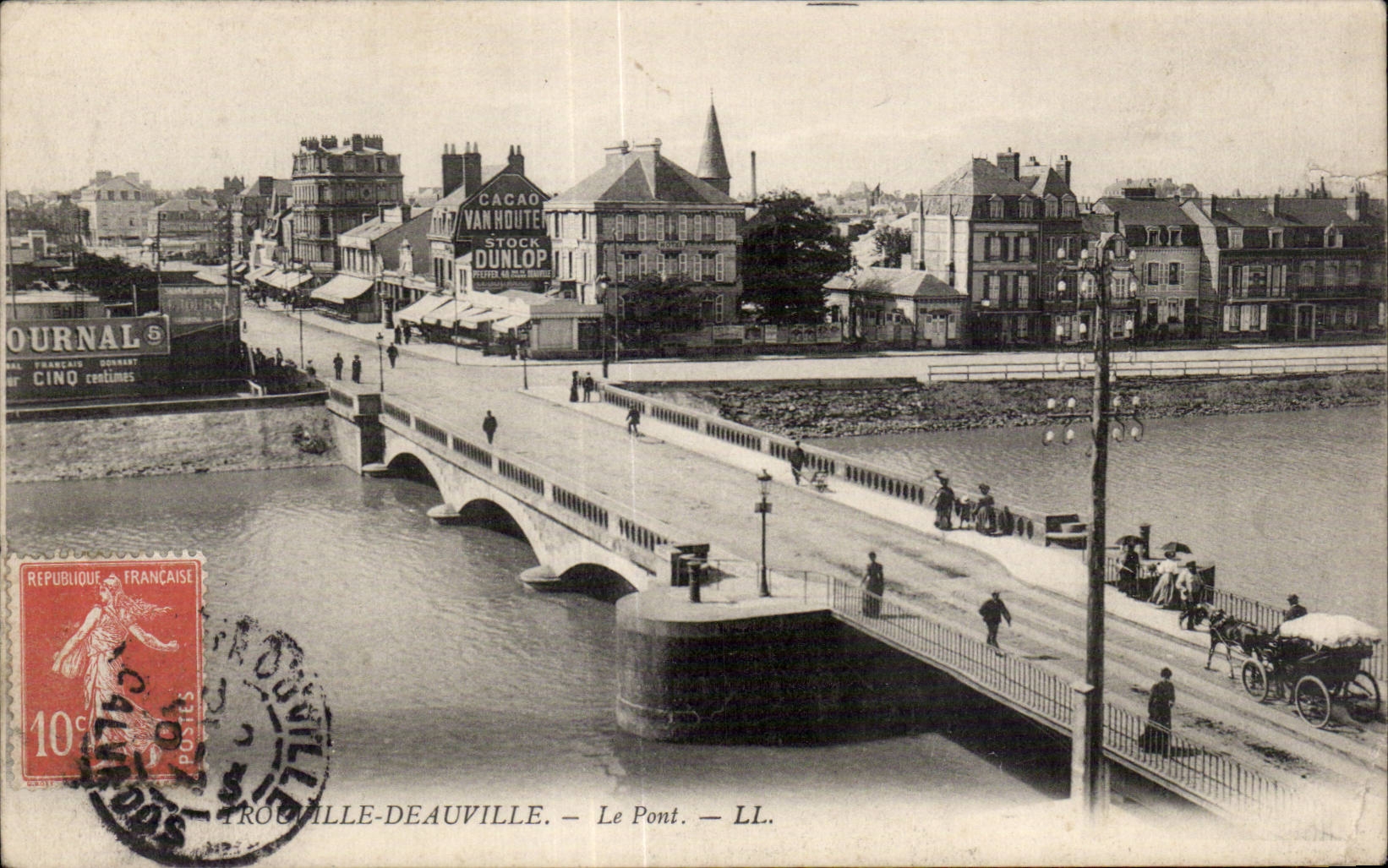 Deauville - Trouville - Le Pont - CPA