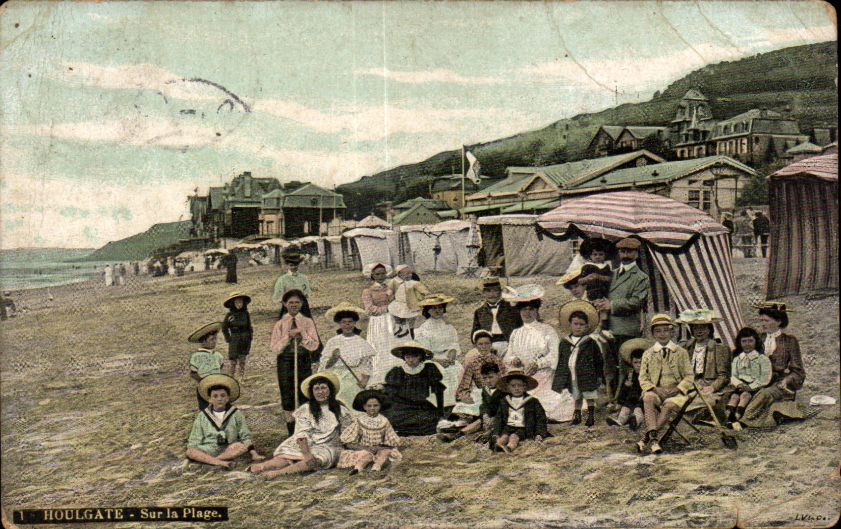 Houlgate - La Plage - Enfants - CPA