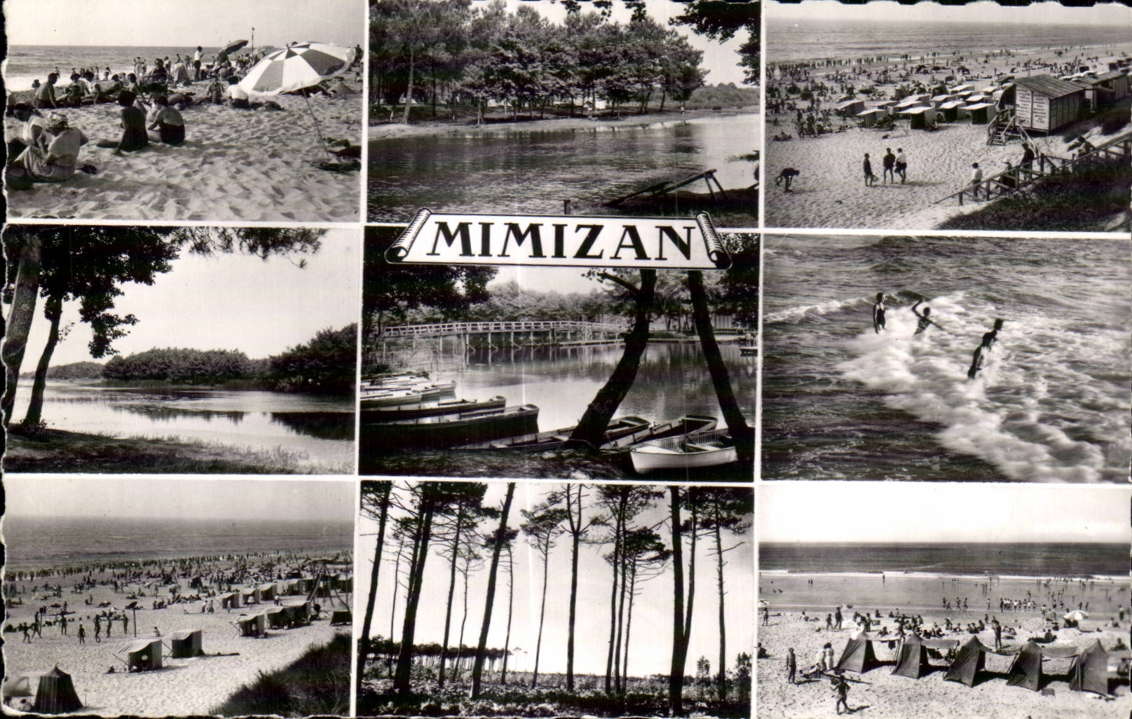 Mimizan Plage - Souvenir - CPA 