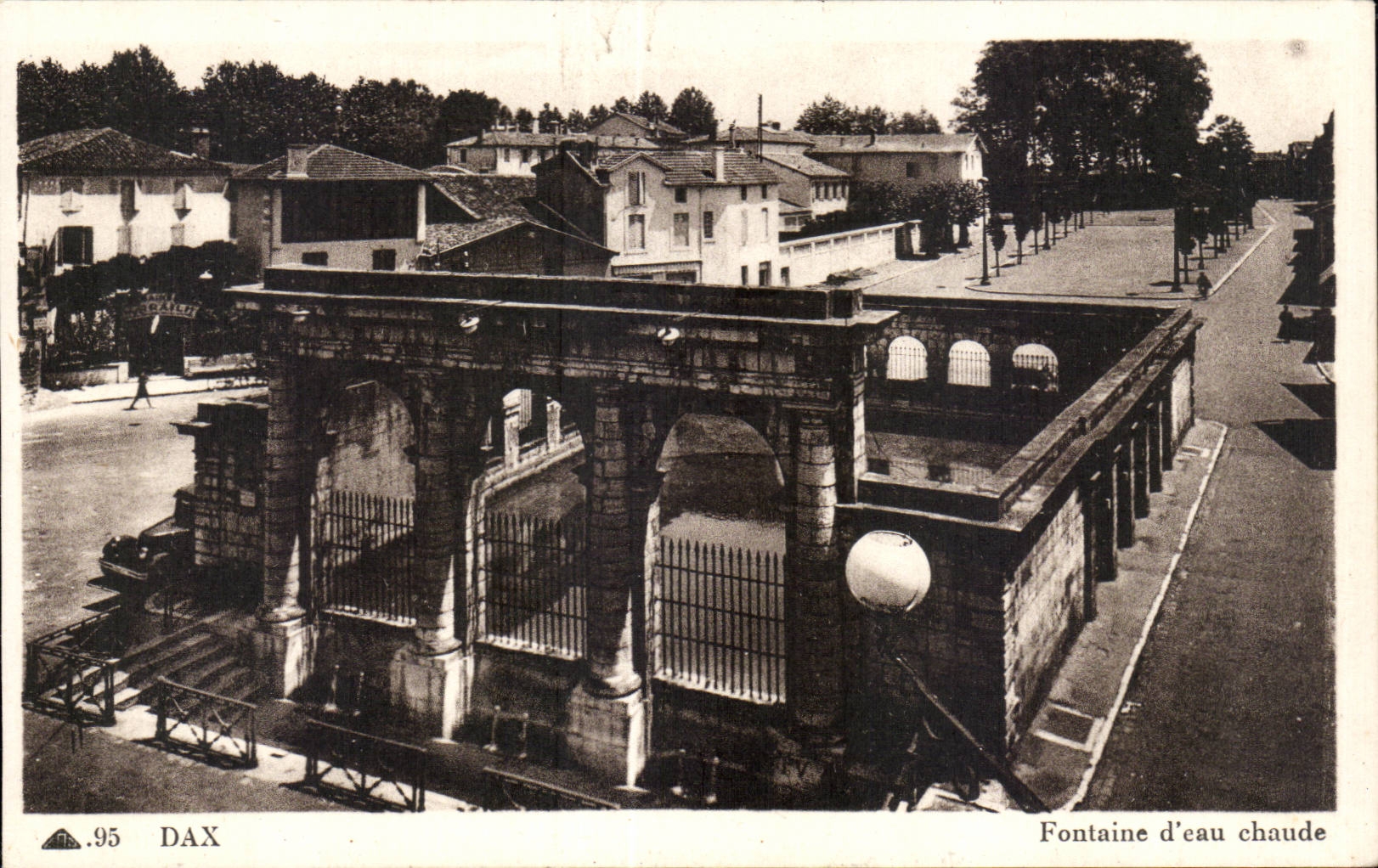 Dax - Fountain Warm water - CPA