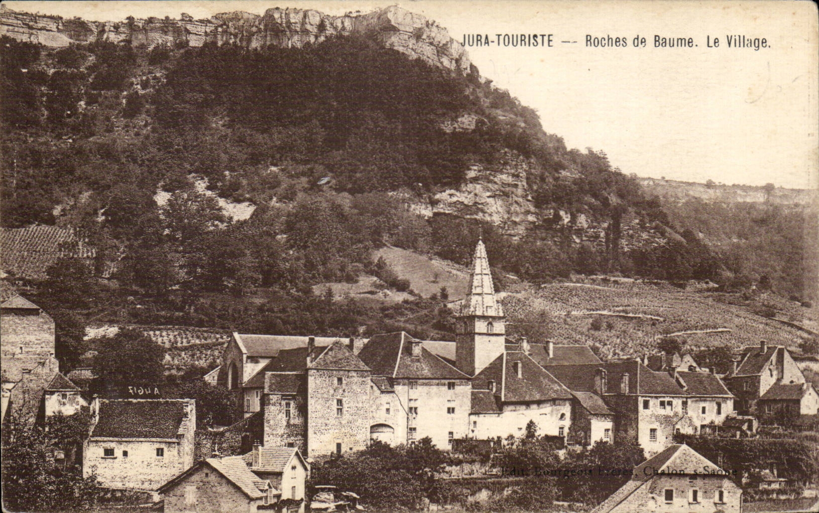 Roches de Baume - Le Village - CPA