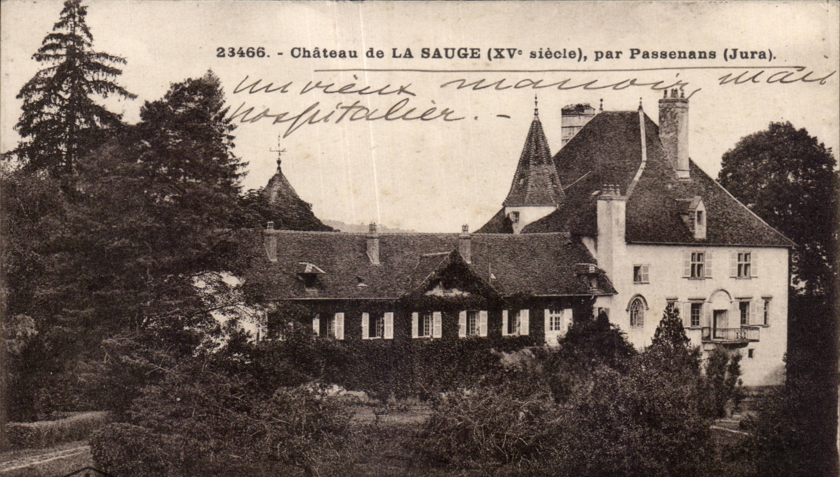 Castle of Sage - by Passenans - CPA