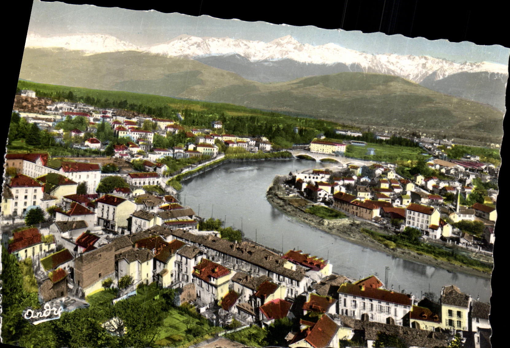 Grenoble - La Tronche - L ile Verte - CPA