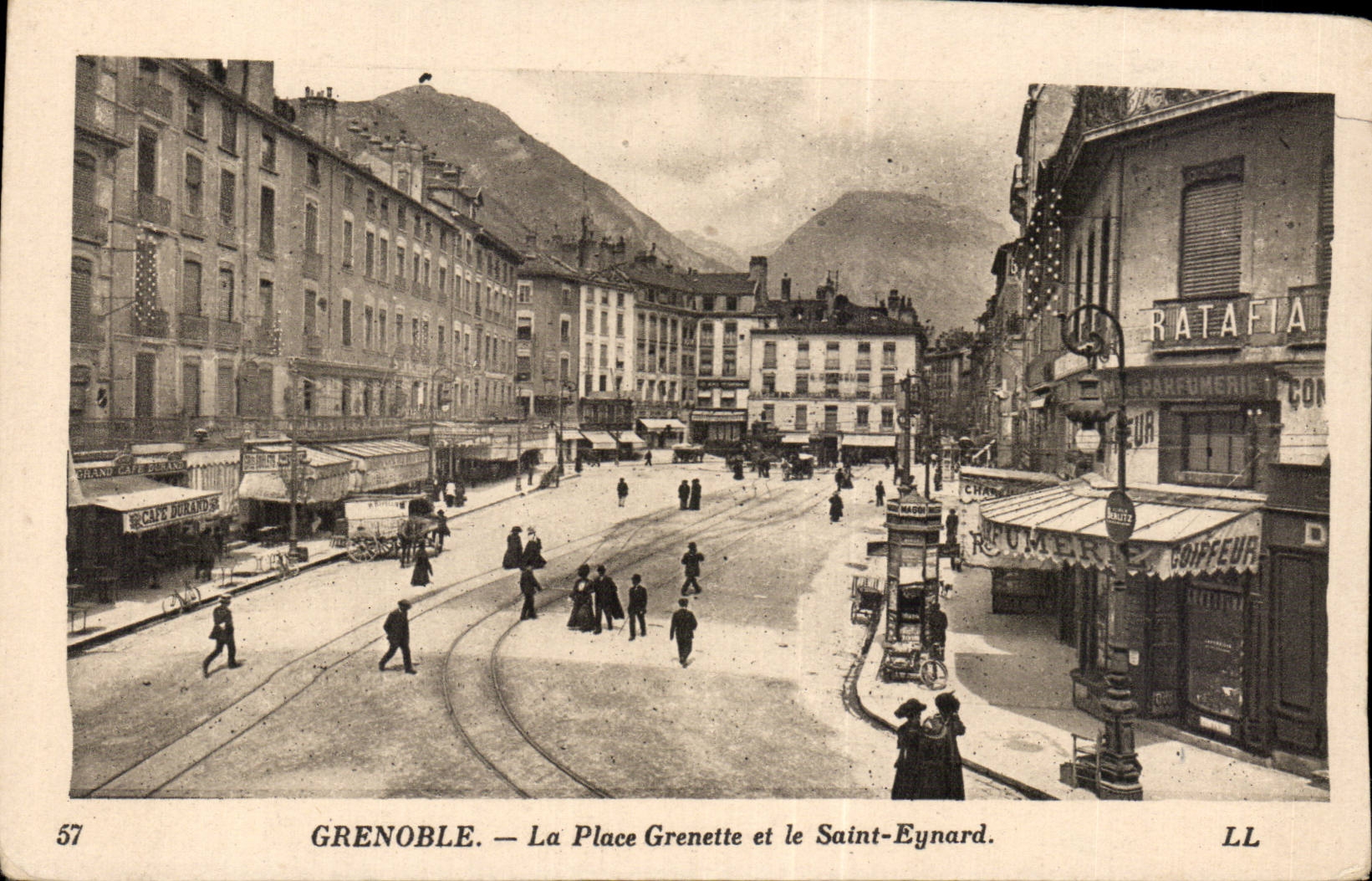 Dauphine - Grenoble - La Place Grenette - Saint Eynard - CPA