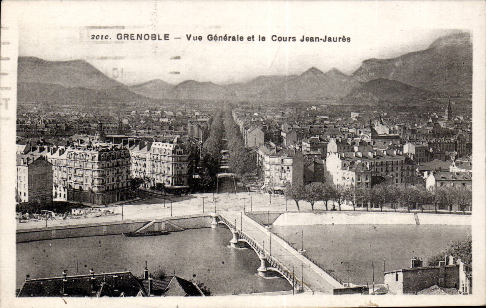 Dauphine - Grenoble - Vue Generale et le Cours Jean Jaures - CPA