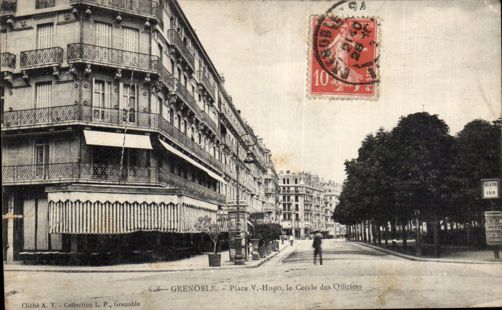 Grenoble - Place Victor Hugo - CPA