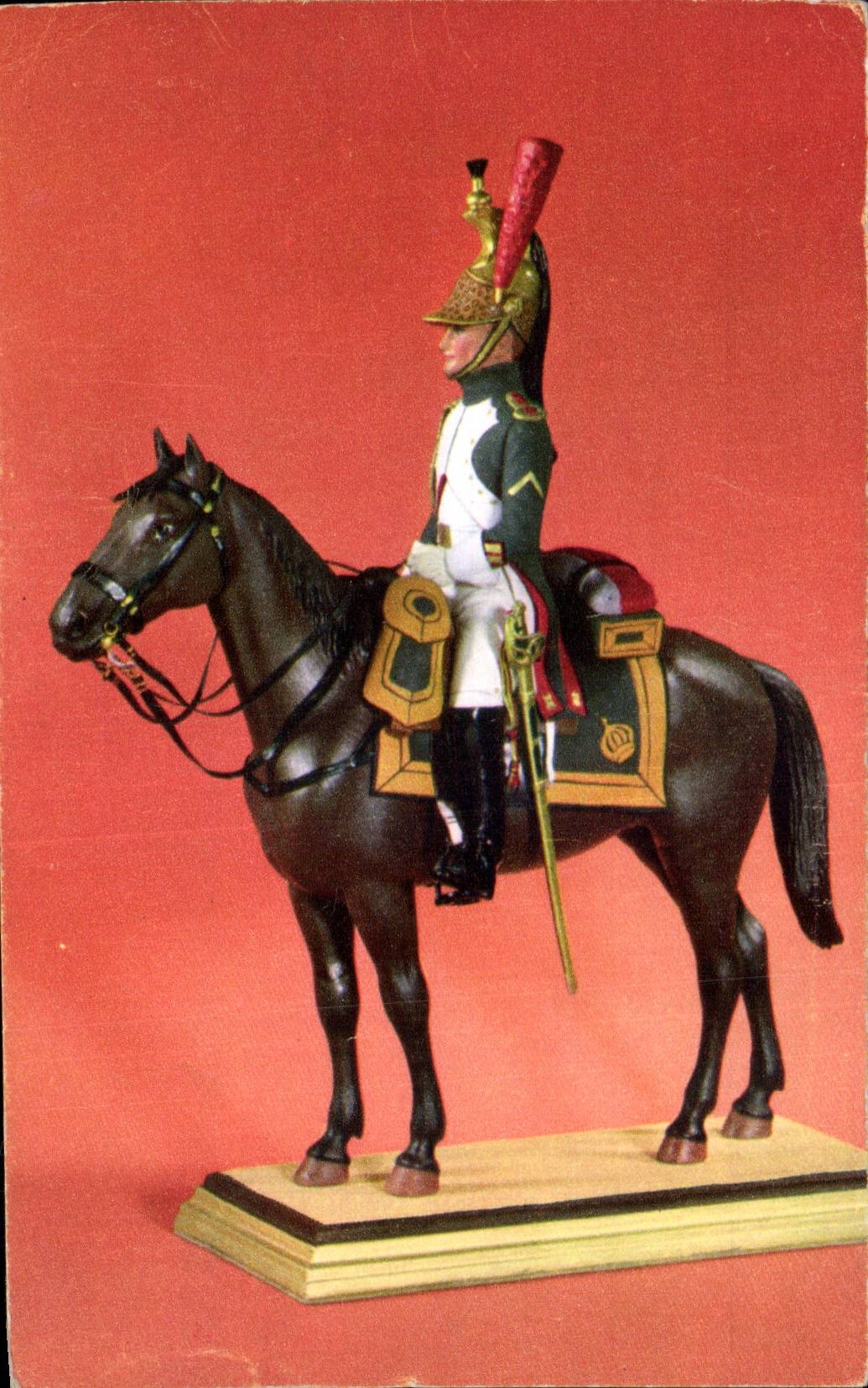 CPSM Militaria 1st empire Dragon of the imperial guard Sergeant chief