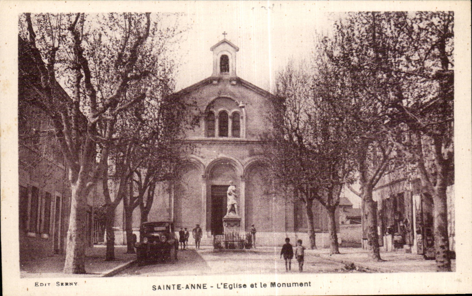 Sainte Anne - Church and the Monument - CPA
