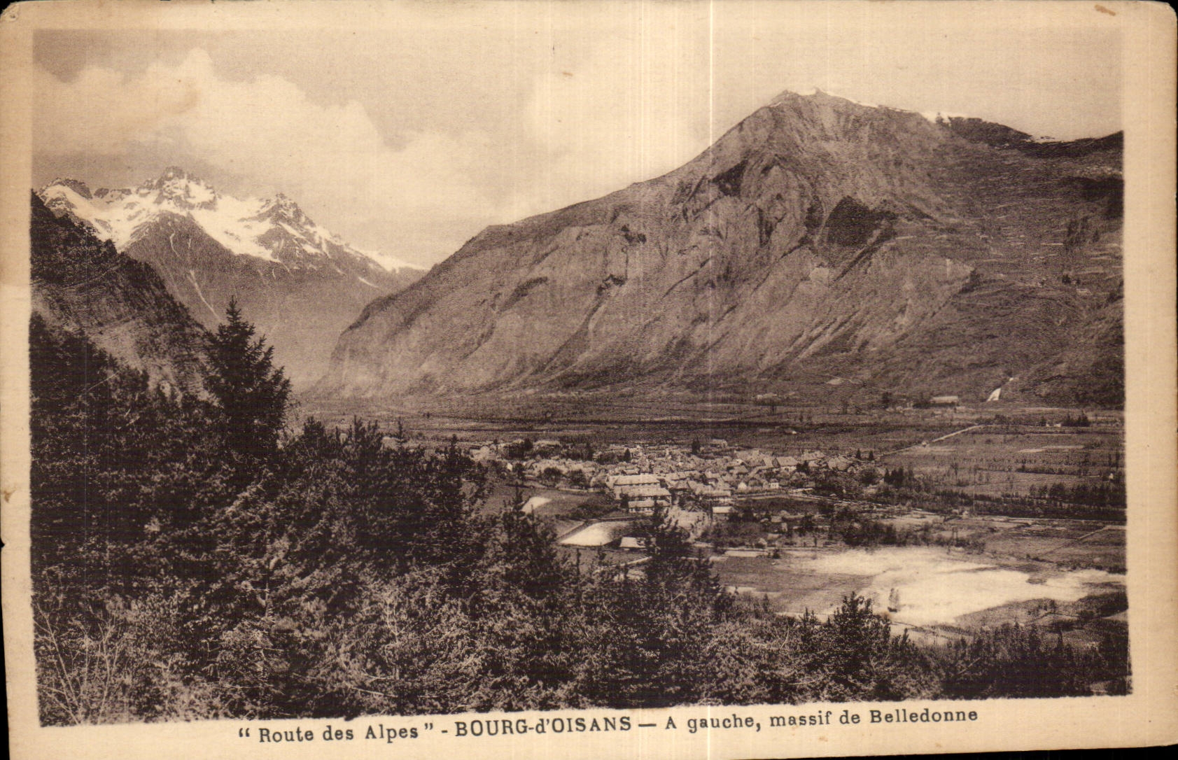 Borough Oisans - Mountain of Belledonne - CPA