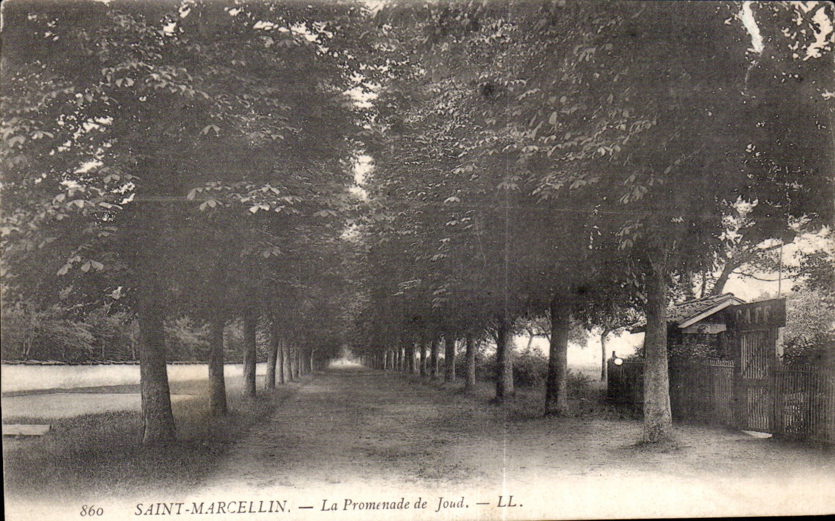 Saint Marcellin - the Walk of Joud COFFEE - CPA