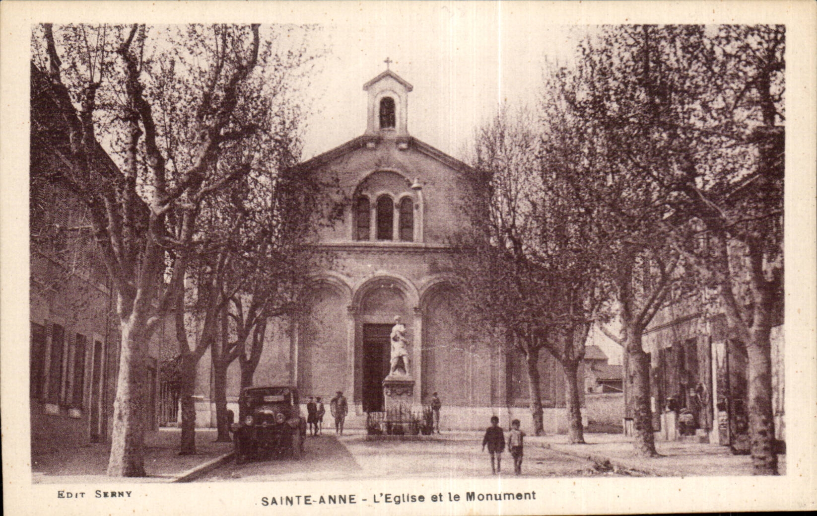 Sainte Anne - Church and Monument - CPA