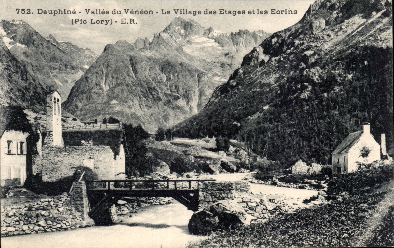 Dauphine - Valley of Veneon - the Village of the Stages and Eorins - CPA