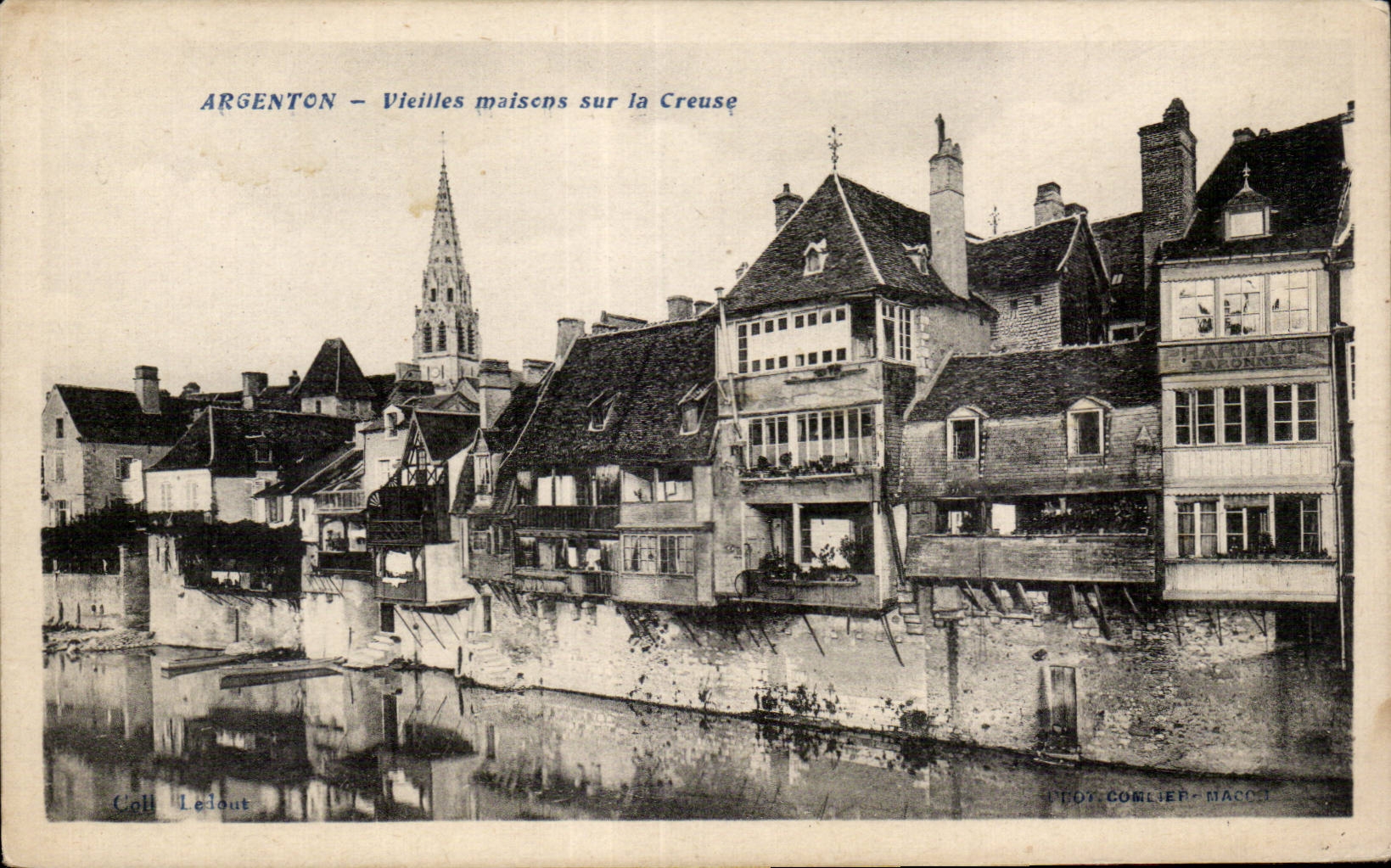 Argenton - Vieilles Maisons sur la Creuse - CPA