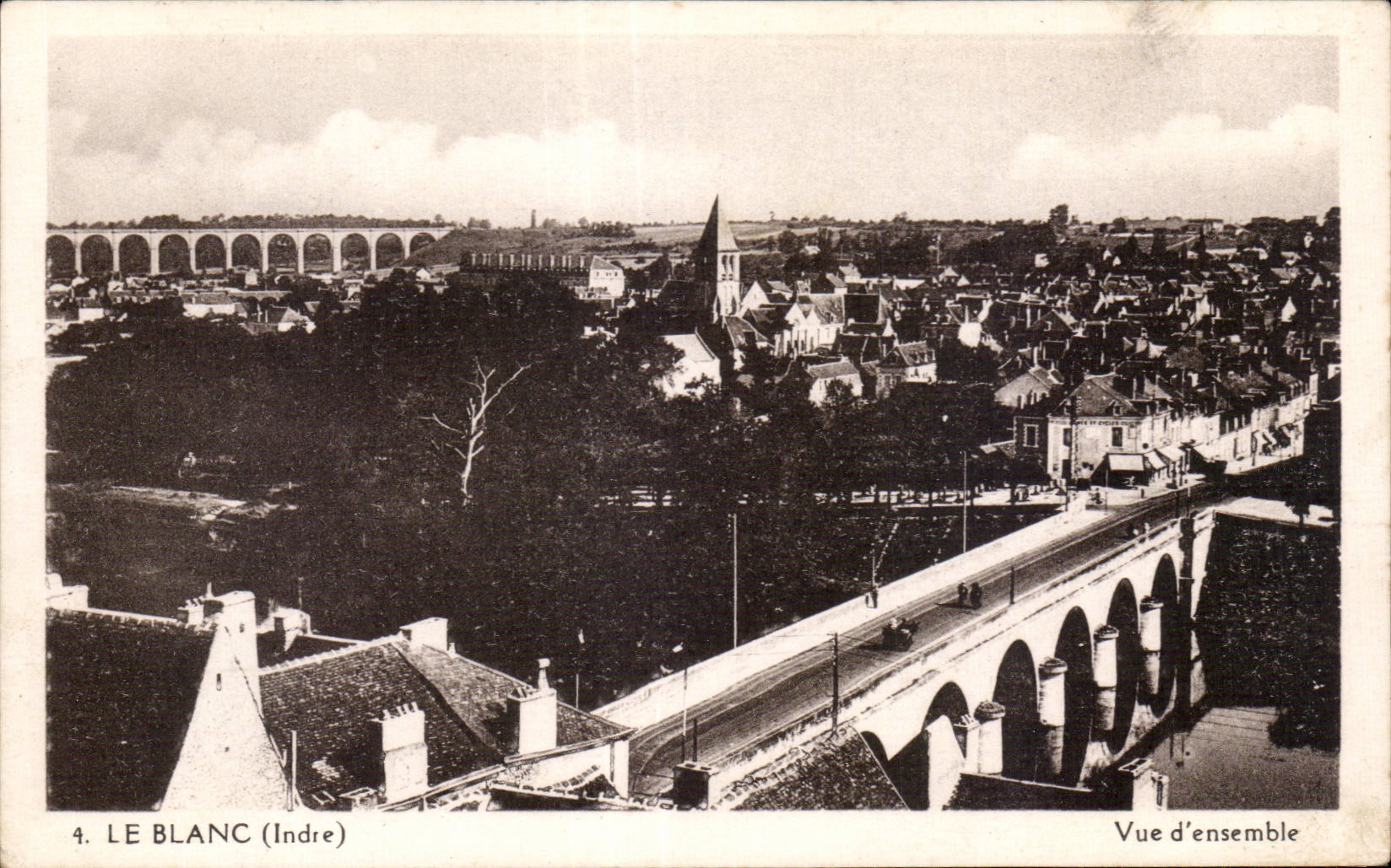 Le Blanc - Vue Generale - CPA 