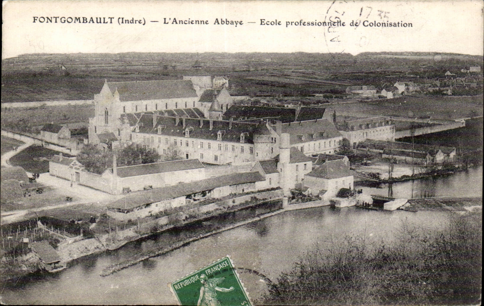 Fontgombault - L Ancienne Abbaye - CPA