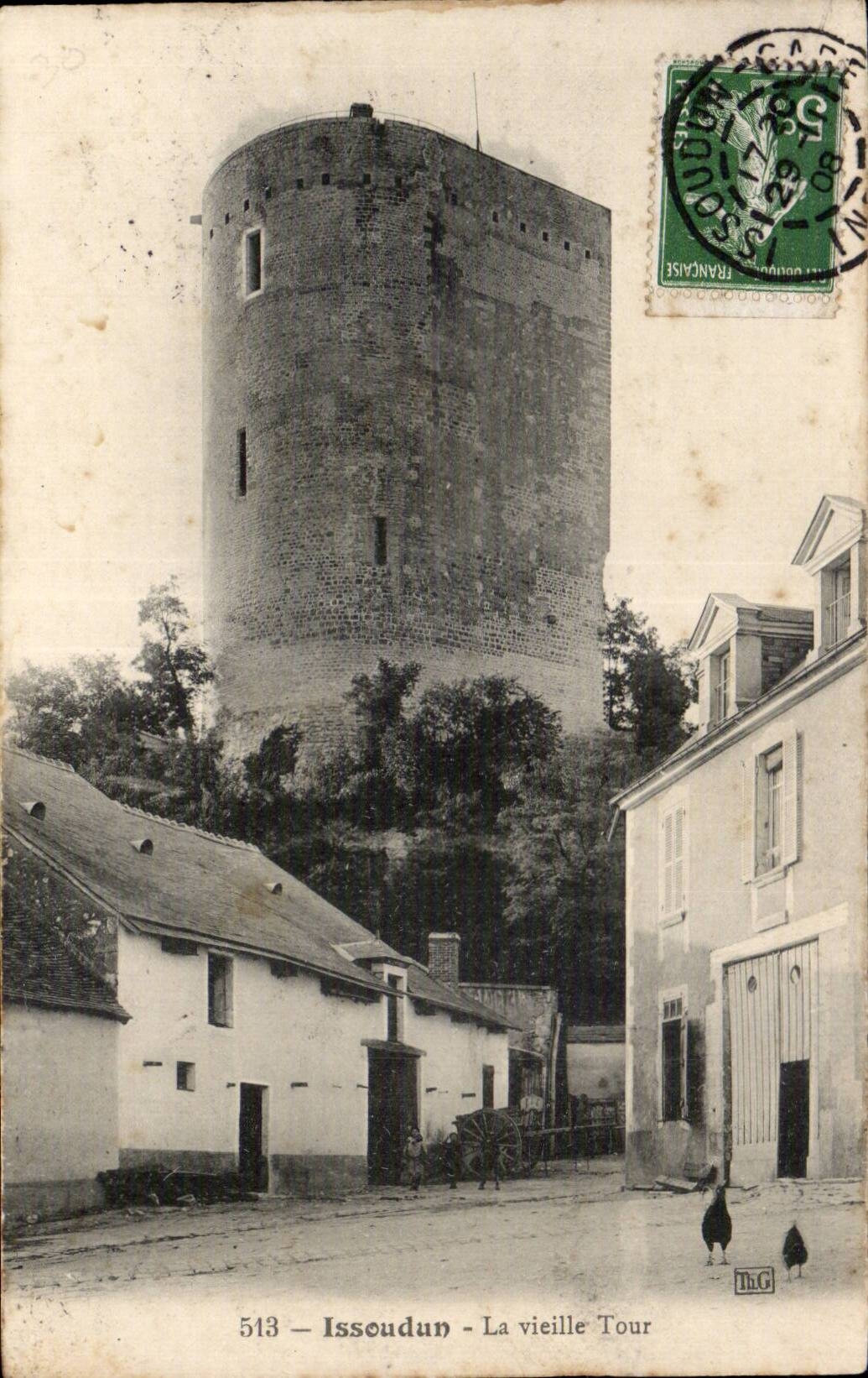 Issoudun - La Vieille Tour - CPA 