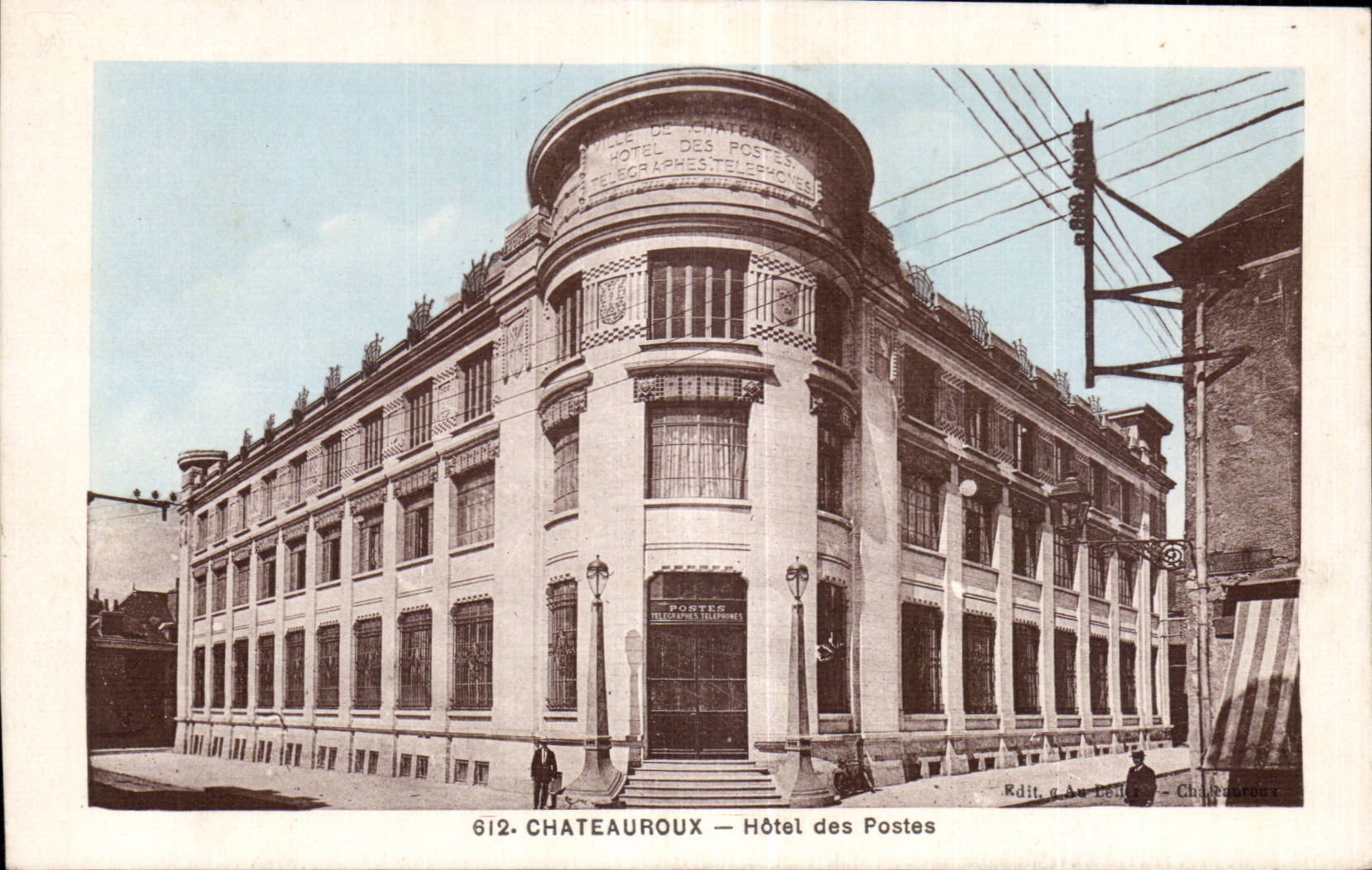 Chateauroux - Hotel des Postes - CPA