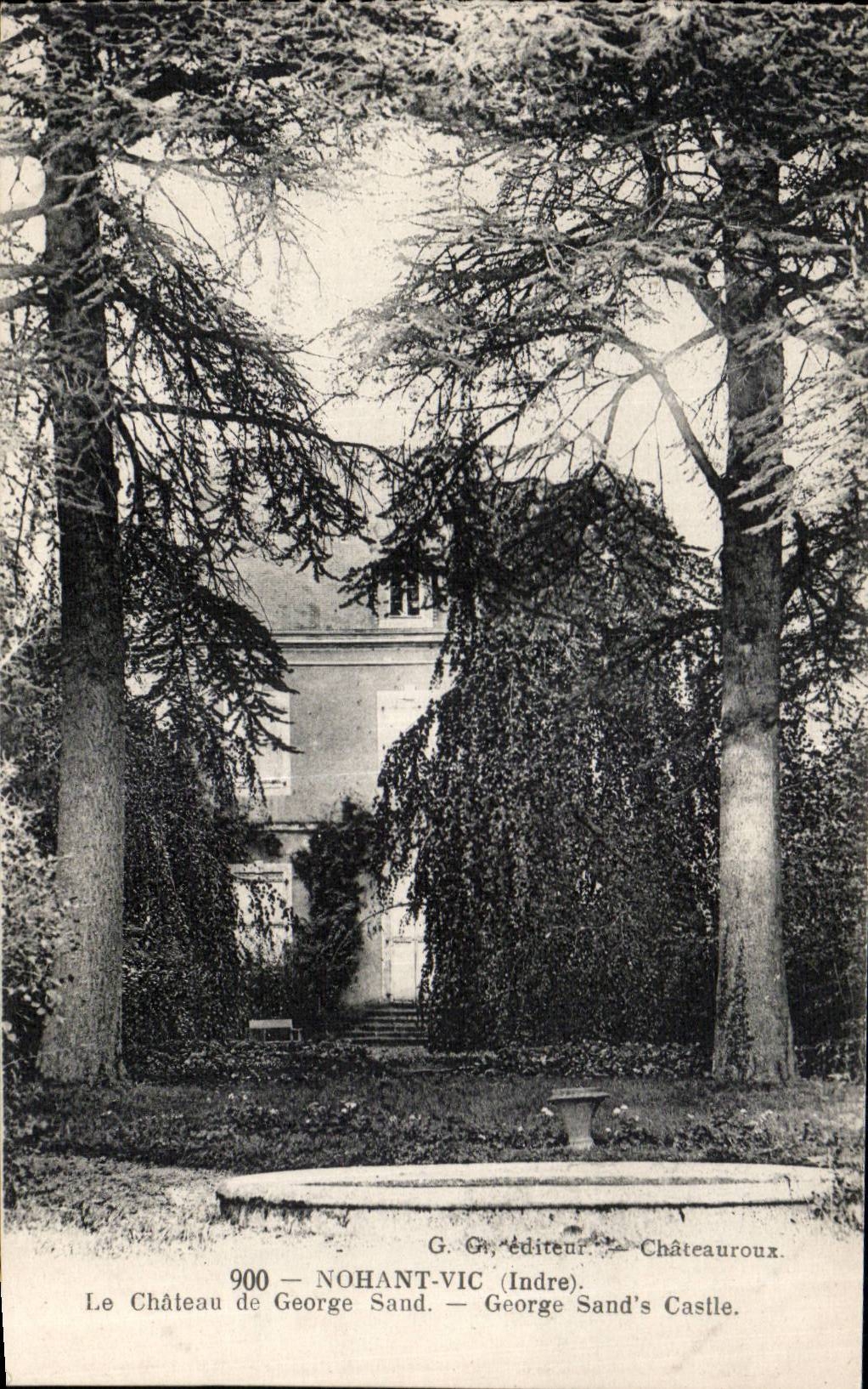 Nohant Vic - Le Chateau de George Sand - CPA
