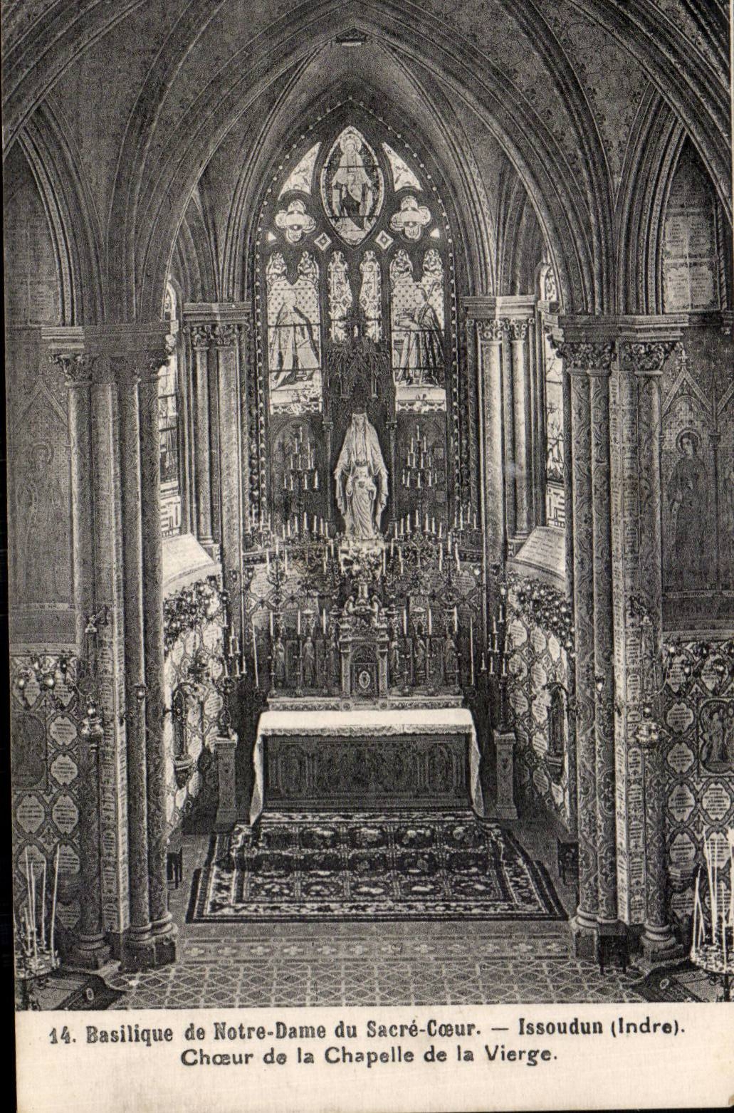 Issoudun - Basilique de Notre Dame du Sacre Coeur - CPA