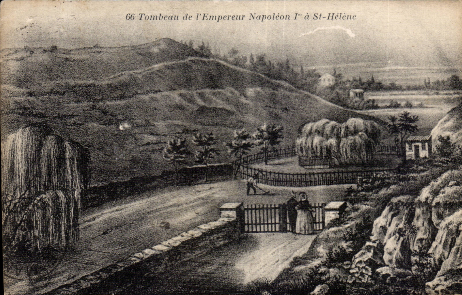 CPA Tombeau de l empereur Napoleon a Ste Helene