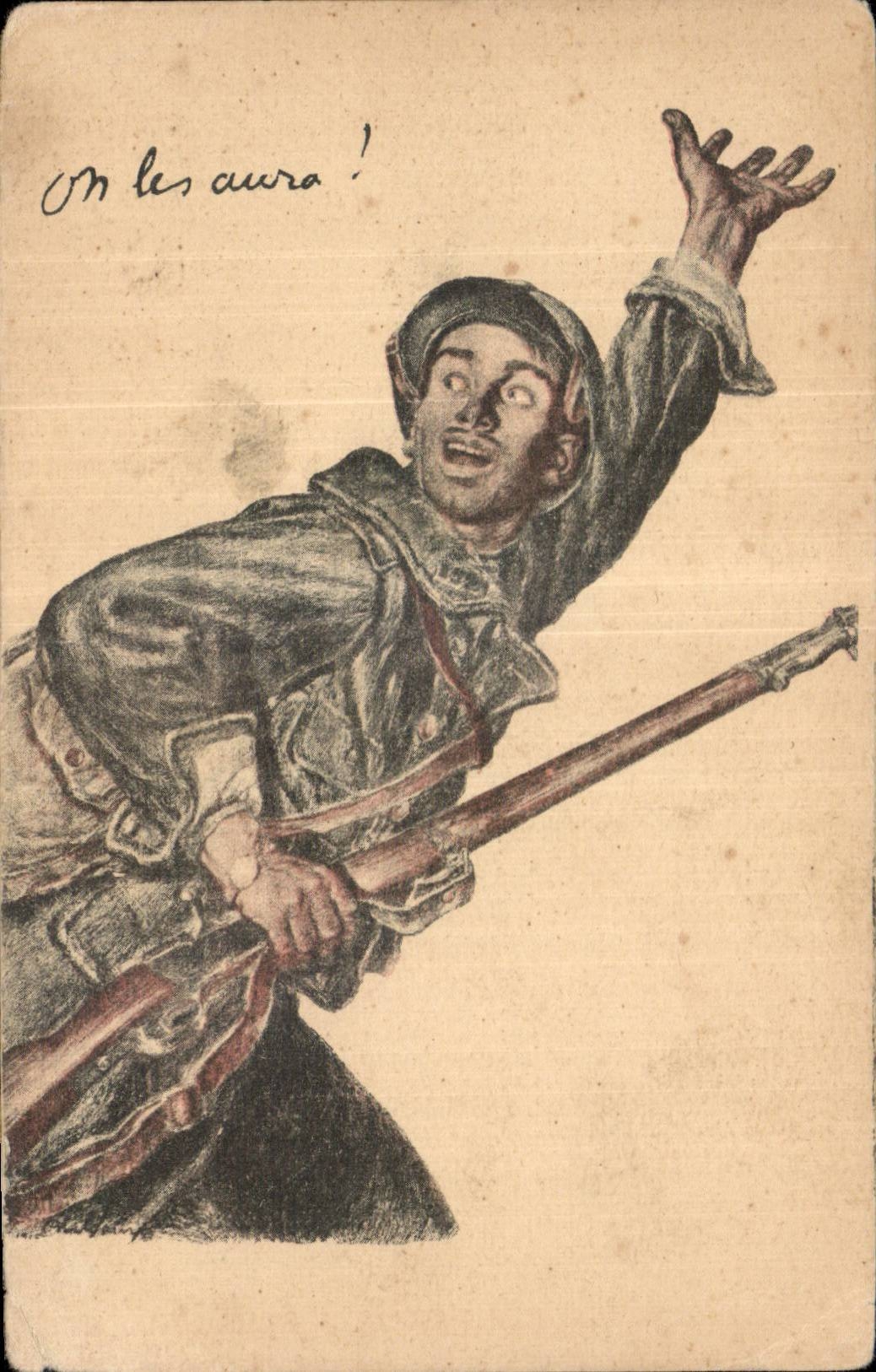 CPA Militaria Soldat one will have them!