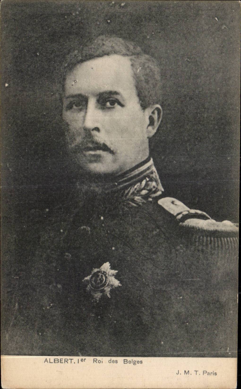 CPA Belgique Albert 1er Roi des Belges