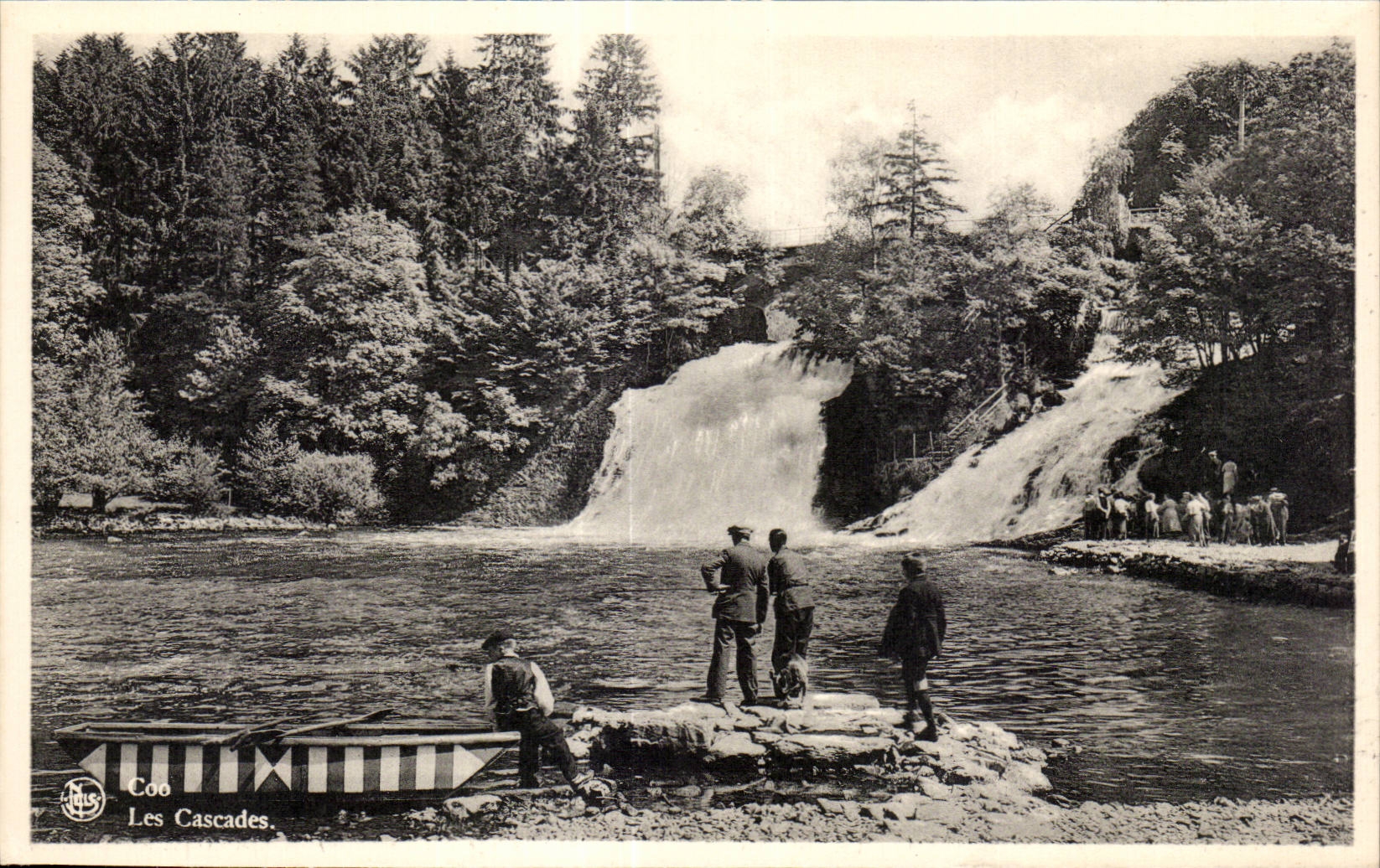 CPA Belgique Coo Les cascades