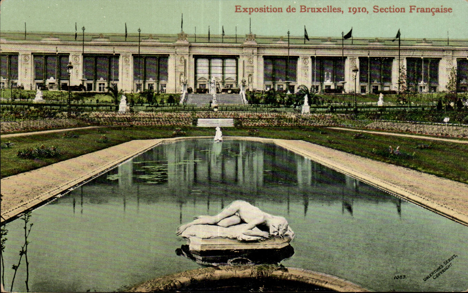 CPA Belgium Brussels Fair 1910 French Section