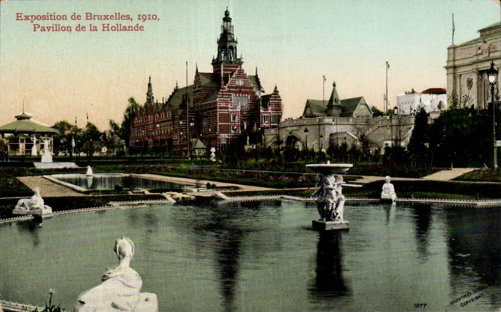 CPA Belgium Brussels Fair 1910 Pavillon of Netherlands
