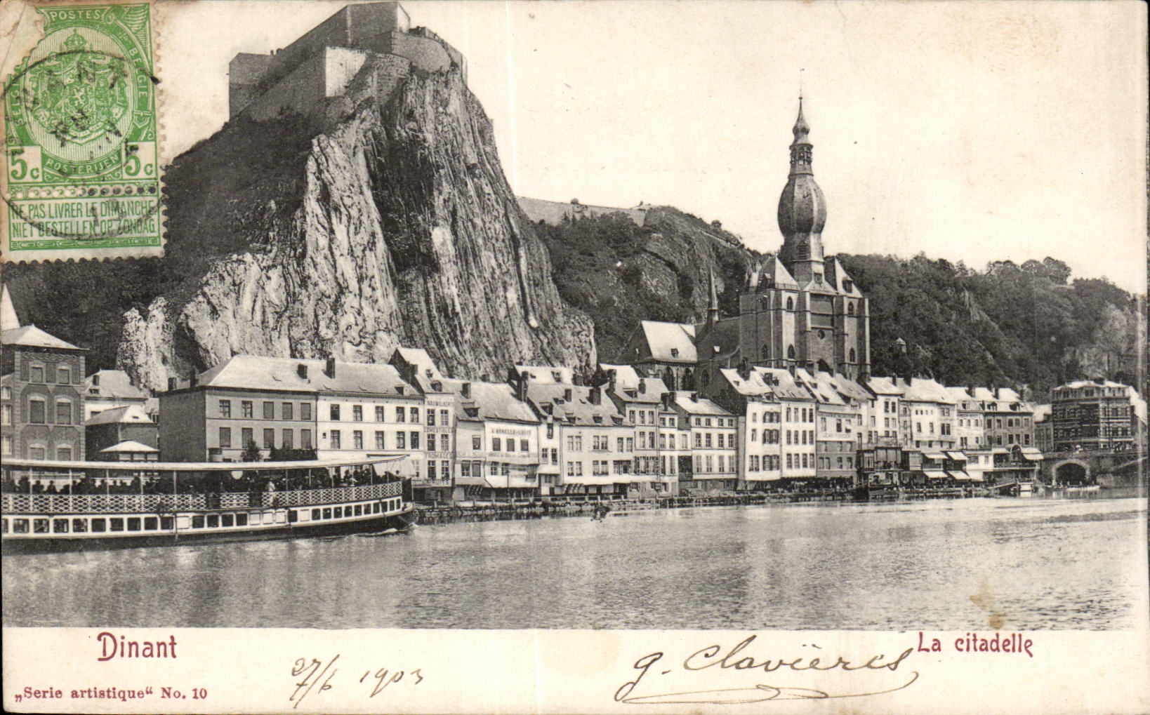 Dining CPA Belgium the citadel