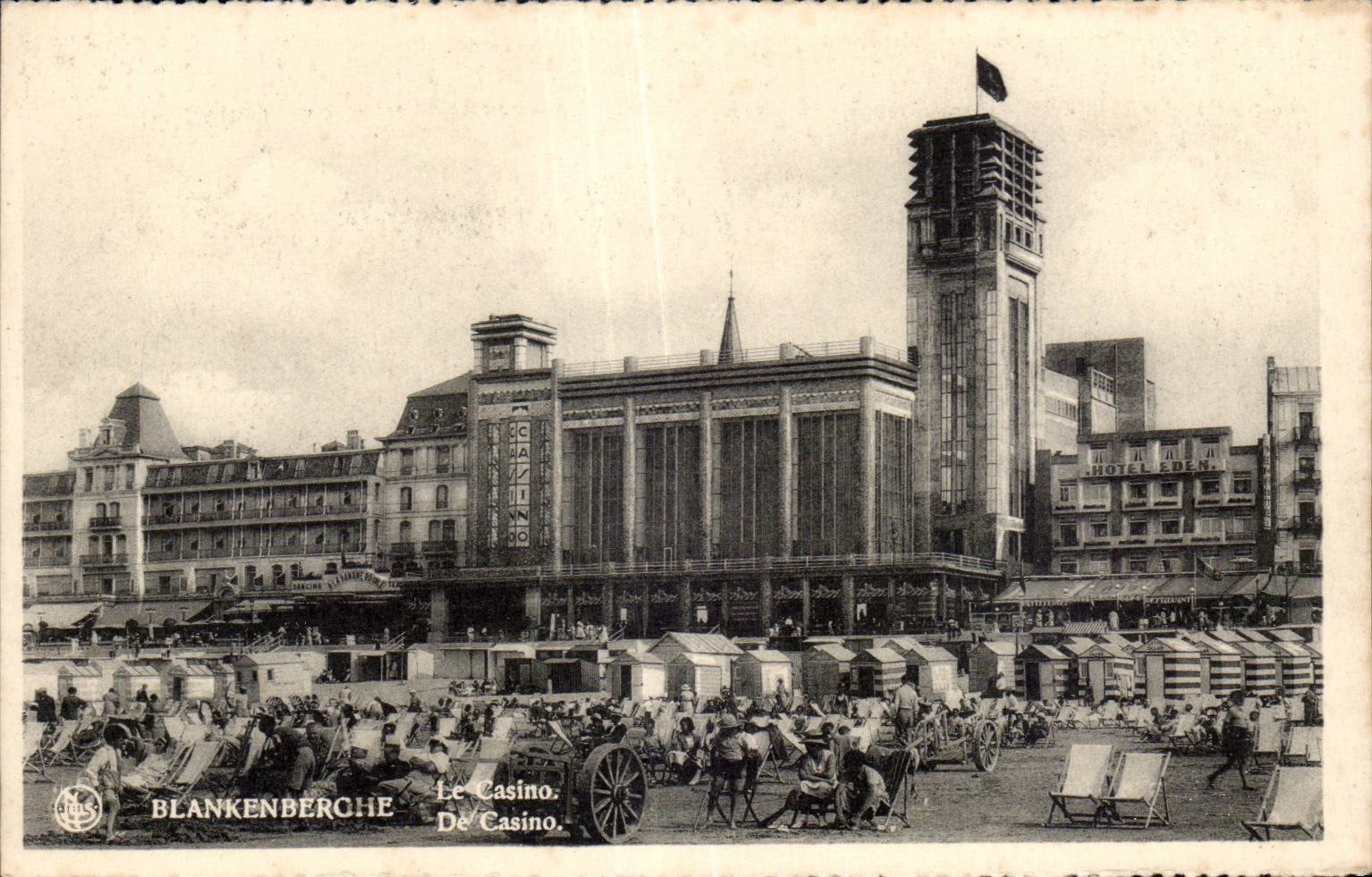CPA Blankenberghe Le Casino