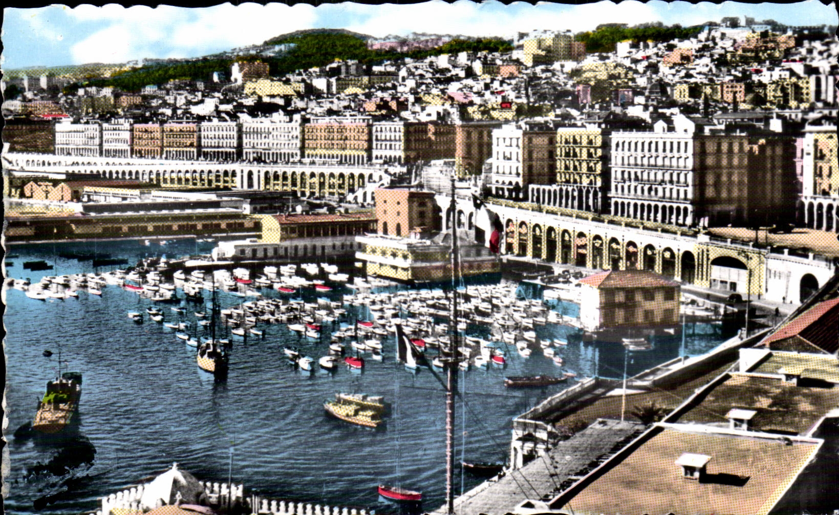 EL Djezair MustafA de CPA Argel mAs arriba visto de I el Ministerio de marina