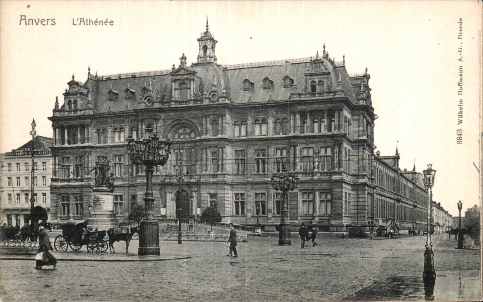 Belgium - Belgium - Belgien - Antwerp - Athenaeum - CPA