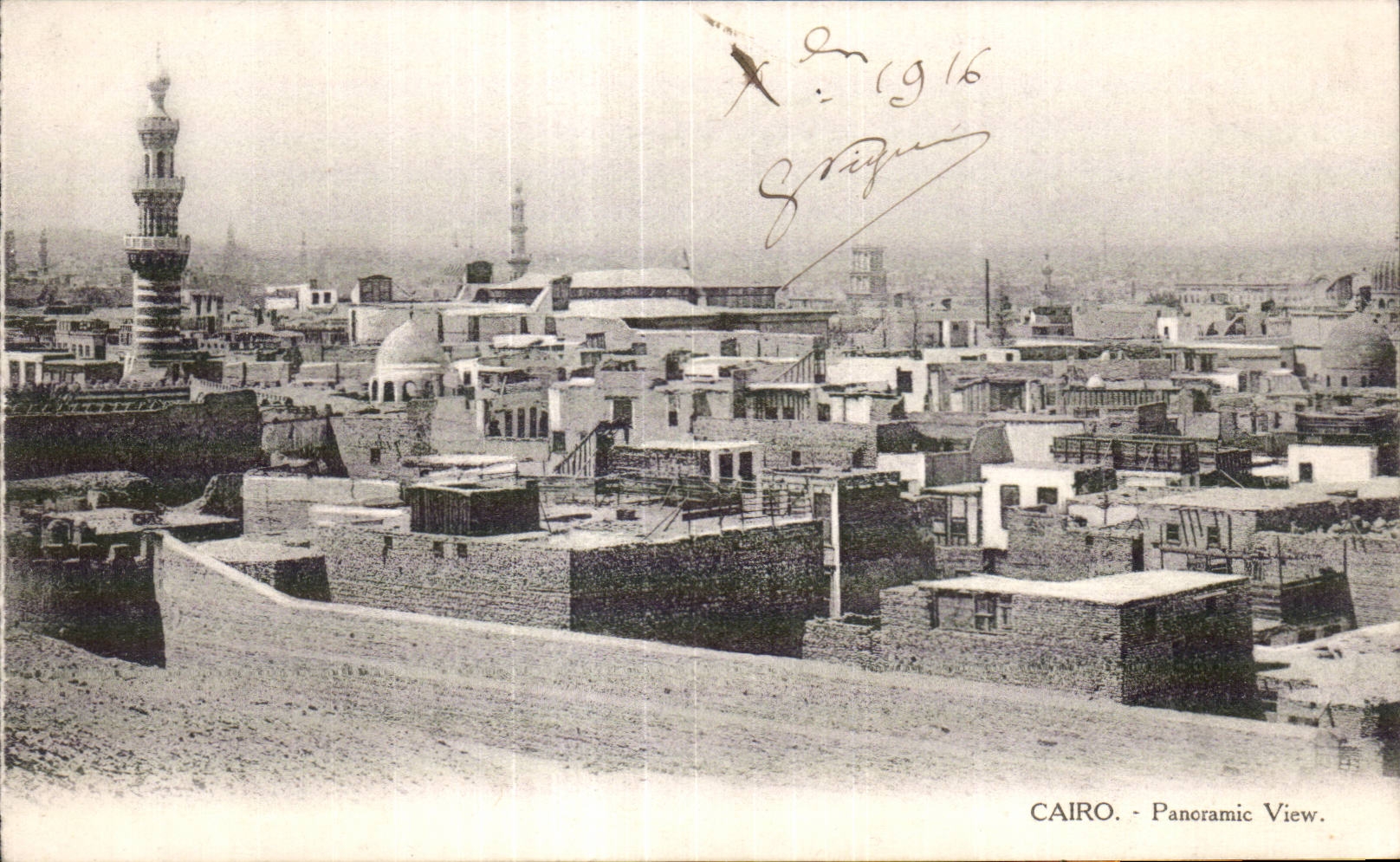 Africa - Africa - Egipto - Egipto - El Cairo - vision panorAmica - CPA