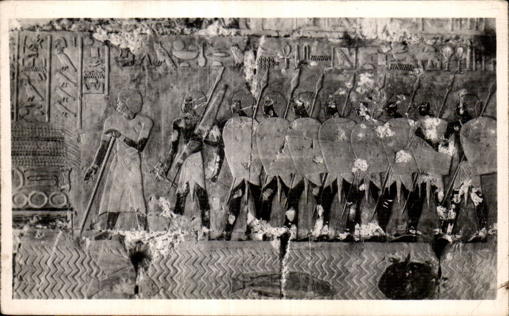 EL Bahari de CPSM Egipto Egipto Thbees Deir los soldados de la reina Hatshepsut