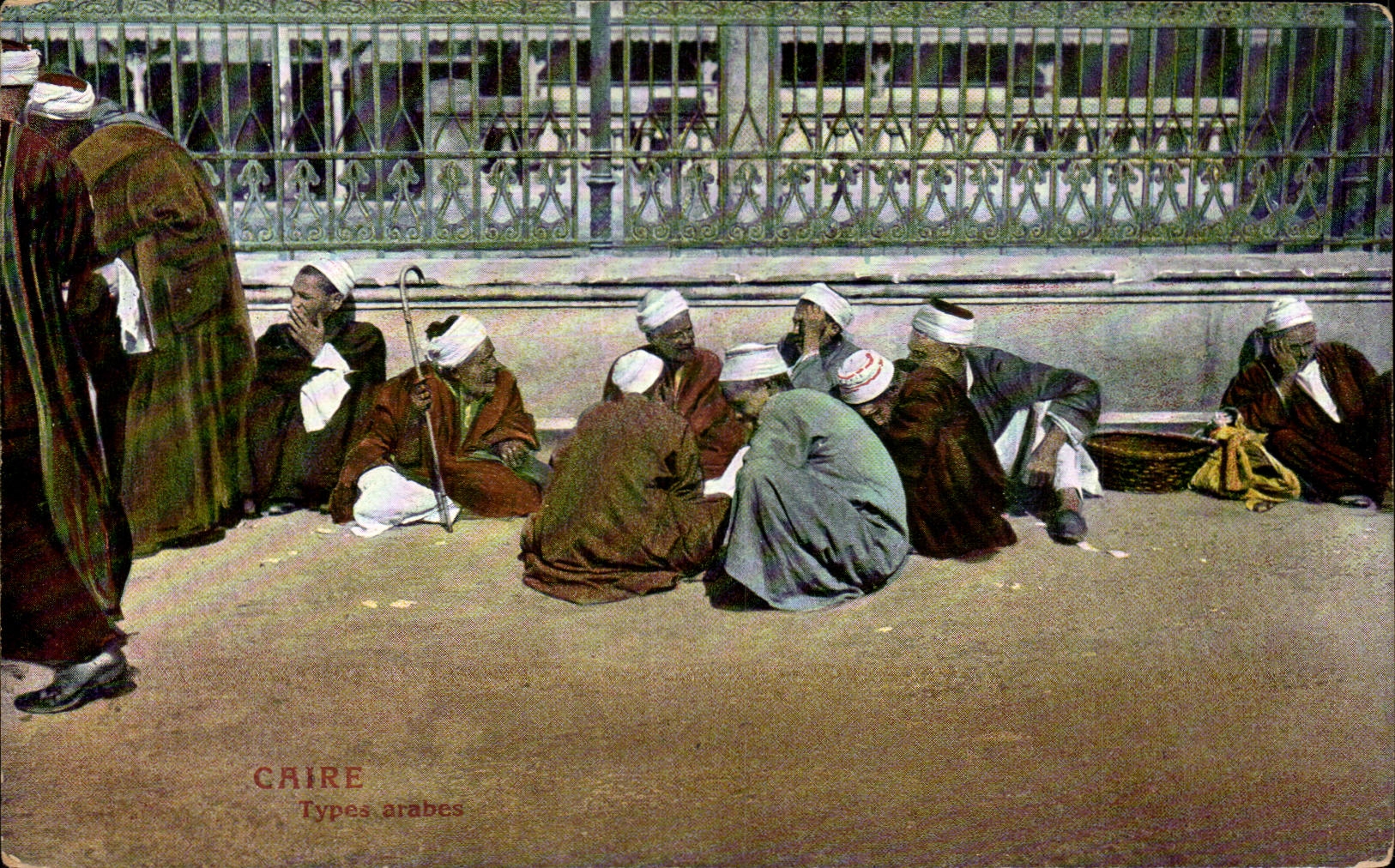 Africa - Africa - Egipto - Egipto - El Cairo - El Cairo - tipos Arabes - CPA