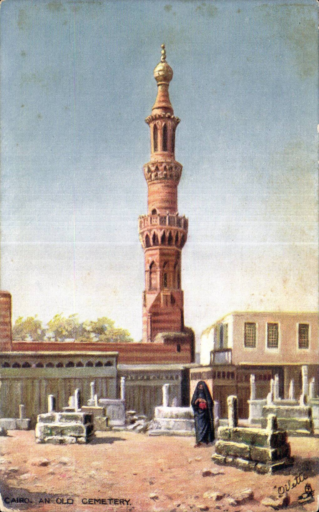 Africa - Africa - Egipto - Egipto - El Cairo - El Cairo - cementerio de los anos - CPA