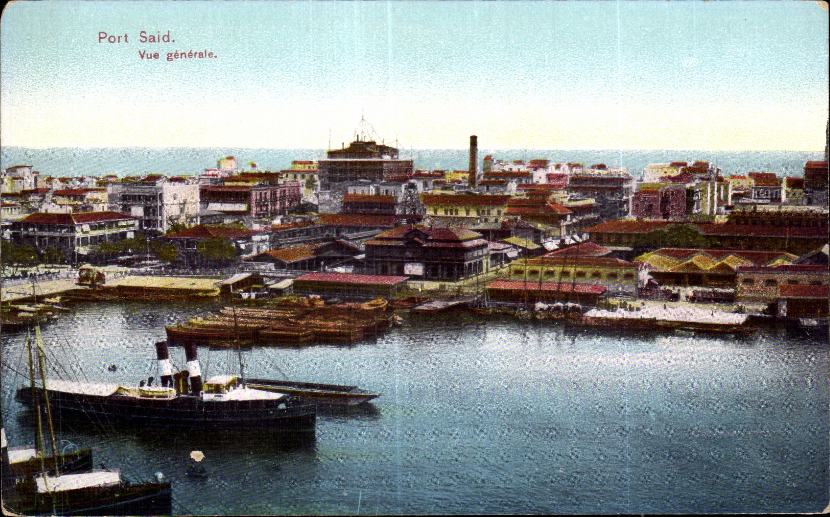 Africa - Africa - Egipto - Egipto - puerto dicho - vision - CPA