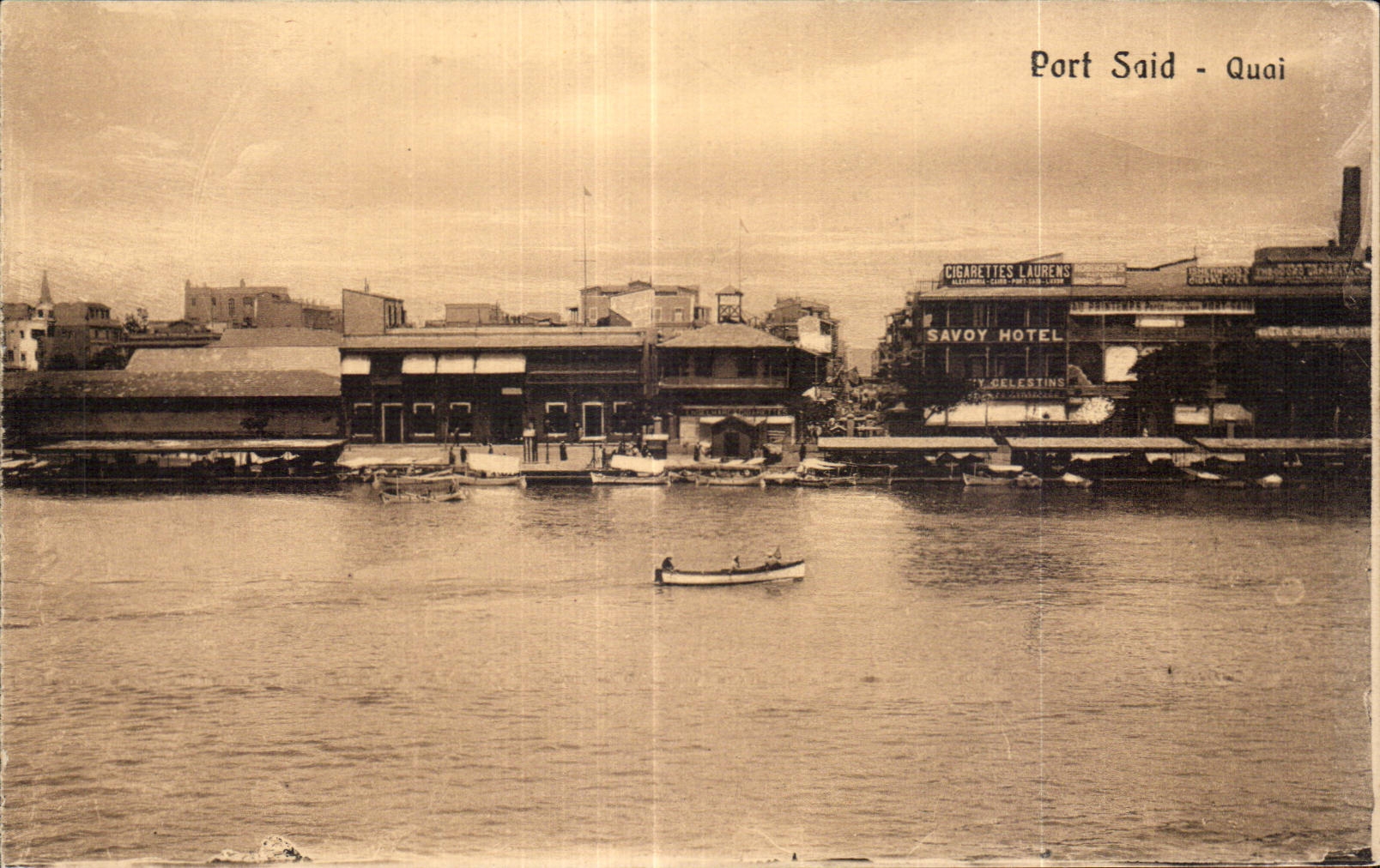 Africa - Africa - Egypt - Egypt - Port Saïd - Quay - CPA