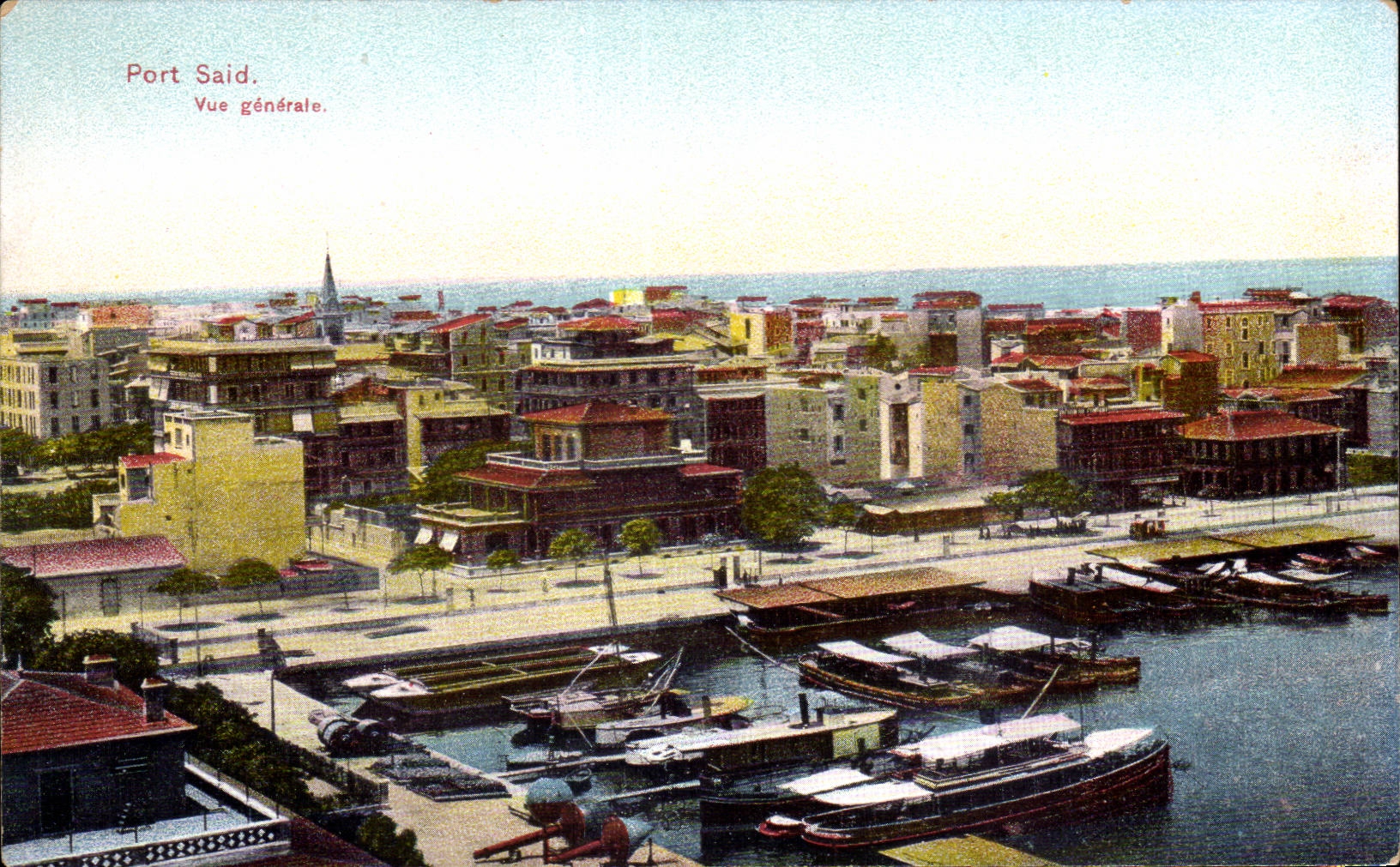 Opinion portuaria dicha de CPA Egipto Egipto